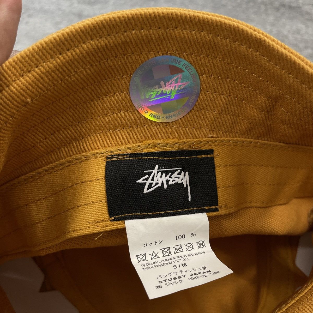 Stussy STUSSY BIG LOGO BUCKET HAT S/M Size ONE SIZE - 7 Thumbnail