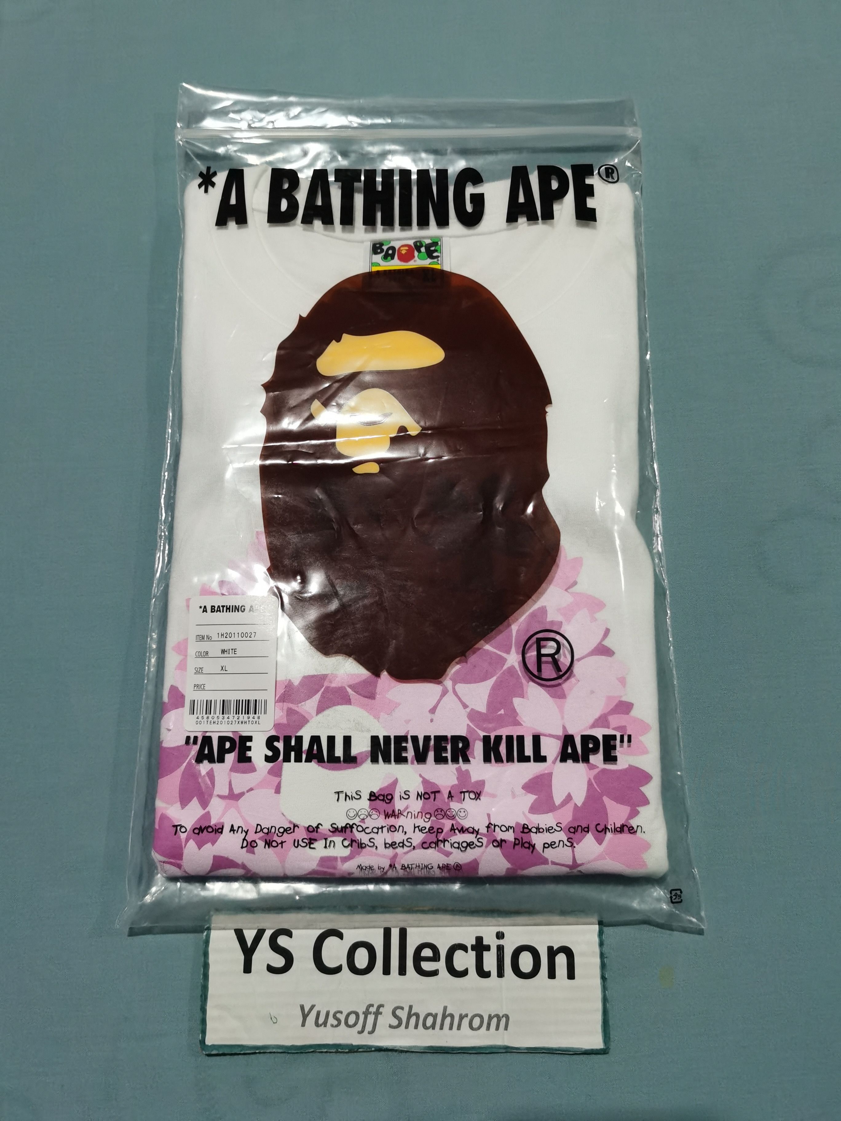 Bape Bape Sakura Tree Ape Head Tee Size US XL / EU 56 / 4 - 5 Thumbnail
