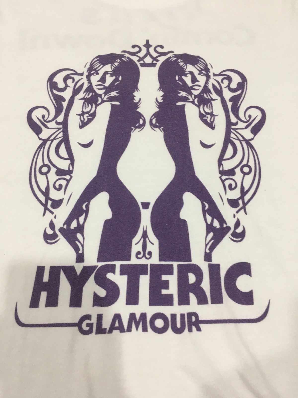 Hysteric Glamour ARCHIVE Hysteric Glamour "Hysteric Girl" Graphic sexy Tee Size M / US 6-8 / IT 42-44 - 3 Thumbnail