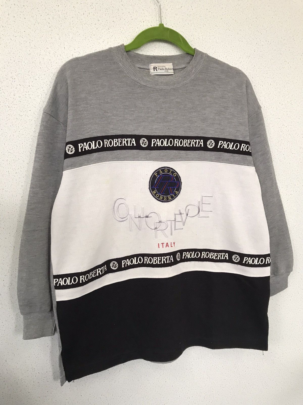 Japanese Brand Paolo Roberta Confortevole Nice Sweatshirt Size US M / EU 48-50 / 2 - 3 Thumbnail
