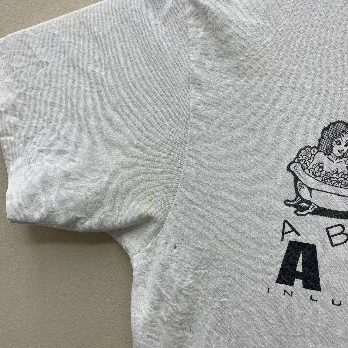 Vintage A Bathing Ape In Lukewarm Water Tee Size US M / EU 48-50 / 2 - 4 Thumbnail