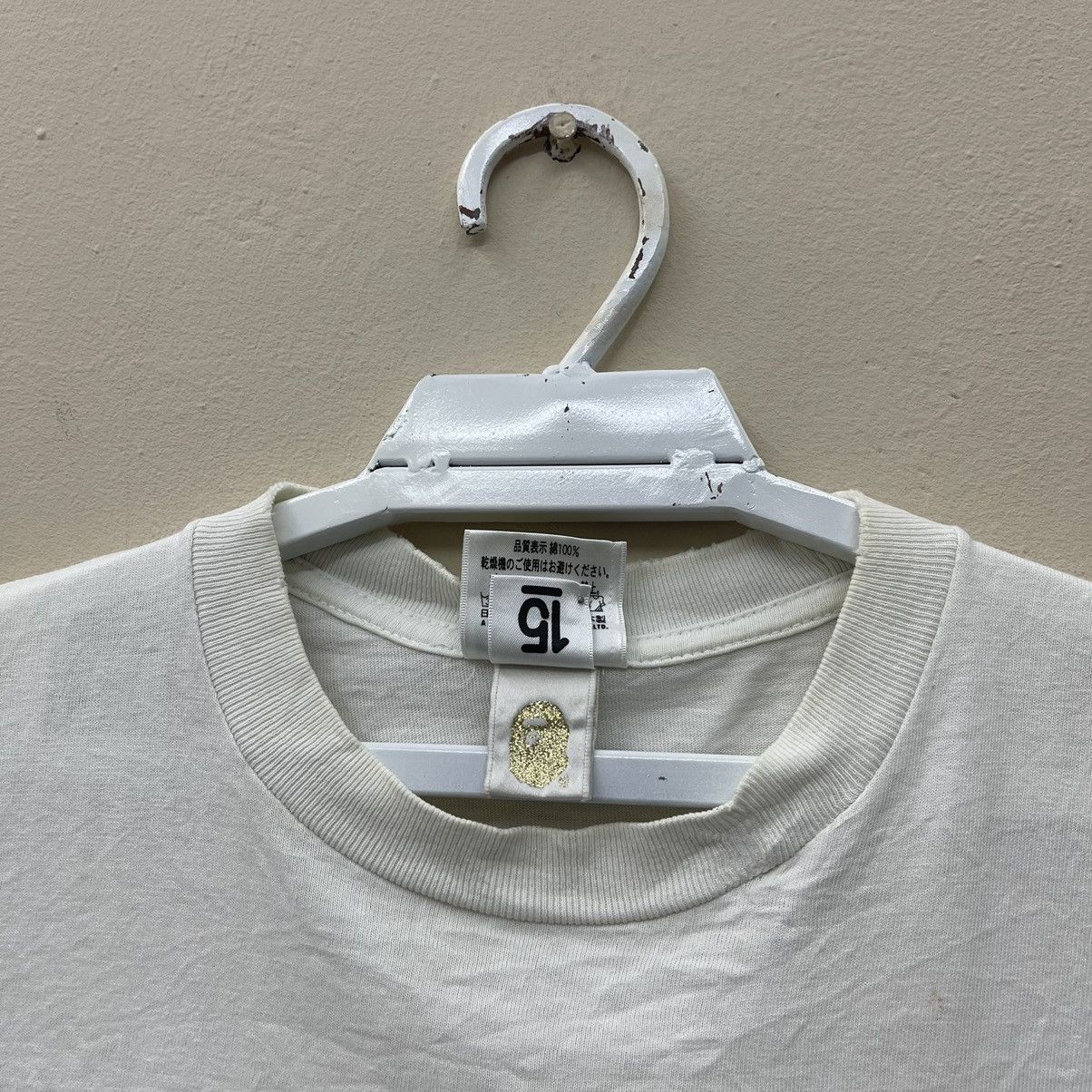 Vintage A Bathing Ape In Lukewarm Water Tee Size US M / EU 48-50 / 2 - 8 Thumbnail
