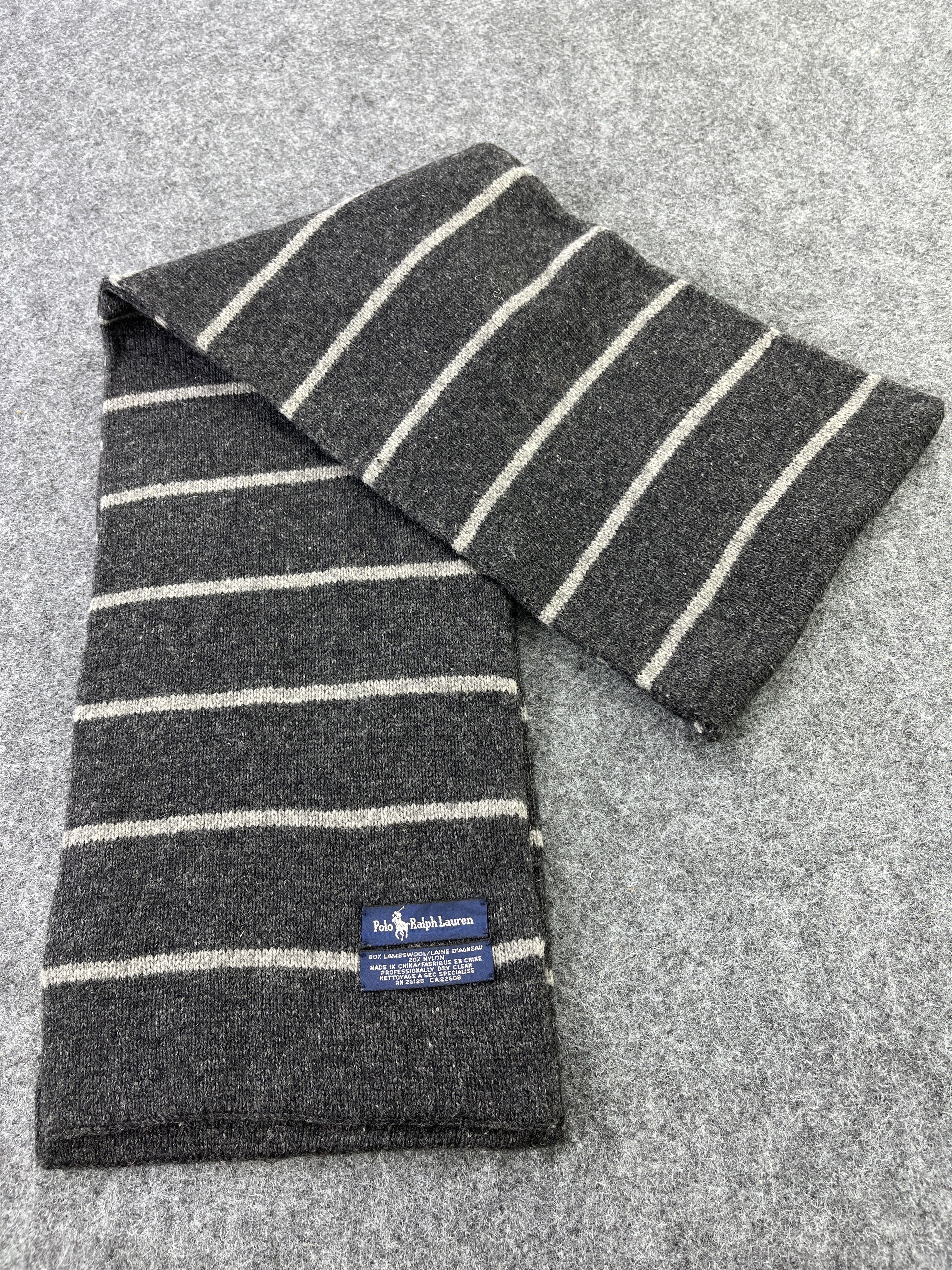 Polo Ralph Lauren × Vintage POLO RALPH LAUREN SCARVES / MUFFLER / NECKWEAR T279 Size ONE SIZE - 4 Thumbnail