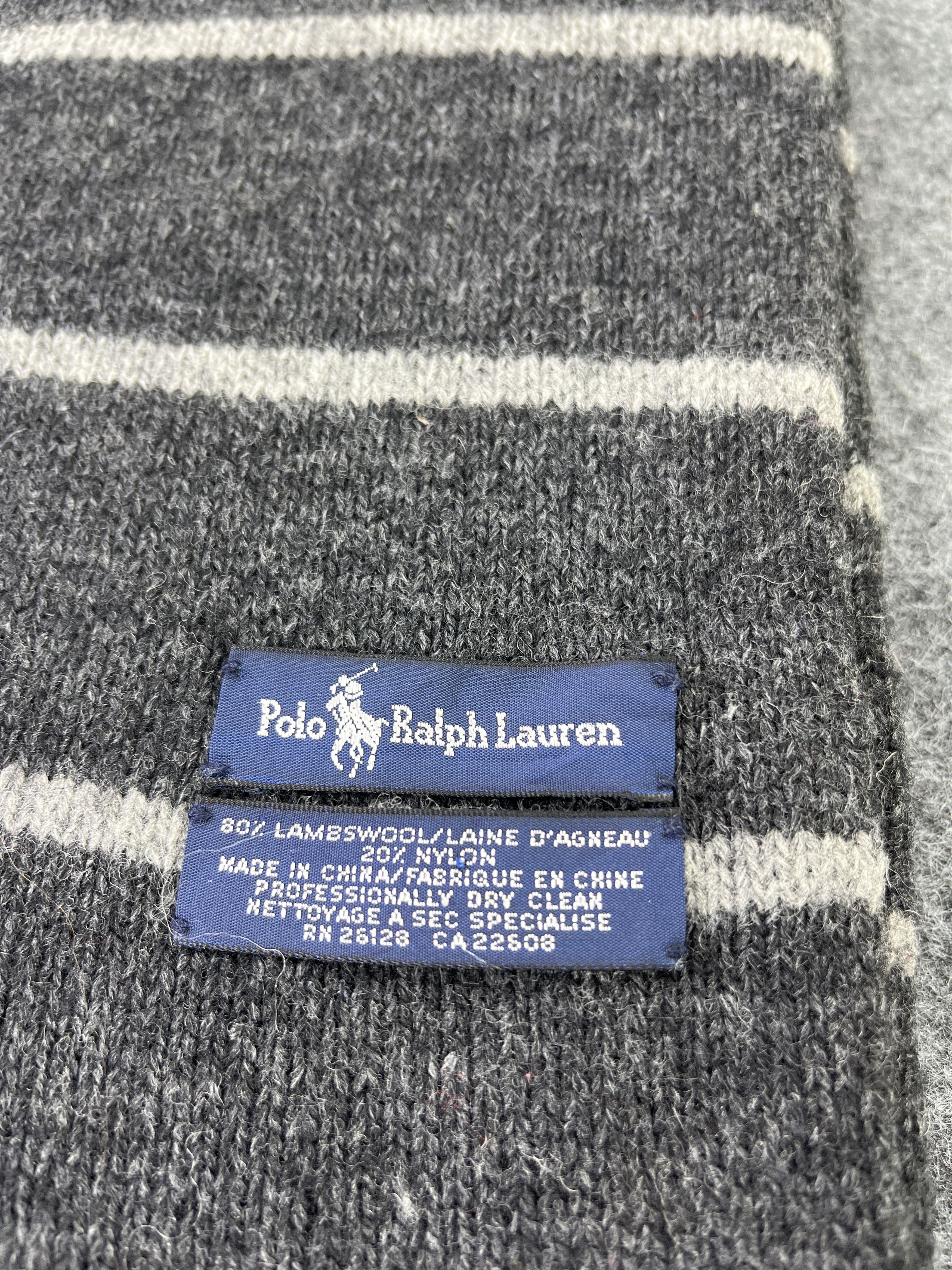 Polo Ralph Lauren × Vintage POLO RALPH LAUREN SCARVES / MUFFLER / NECKWEAR T279 Size ONE SIZE - 7 Thumbnail