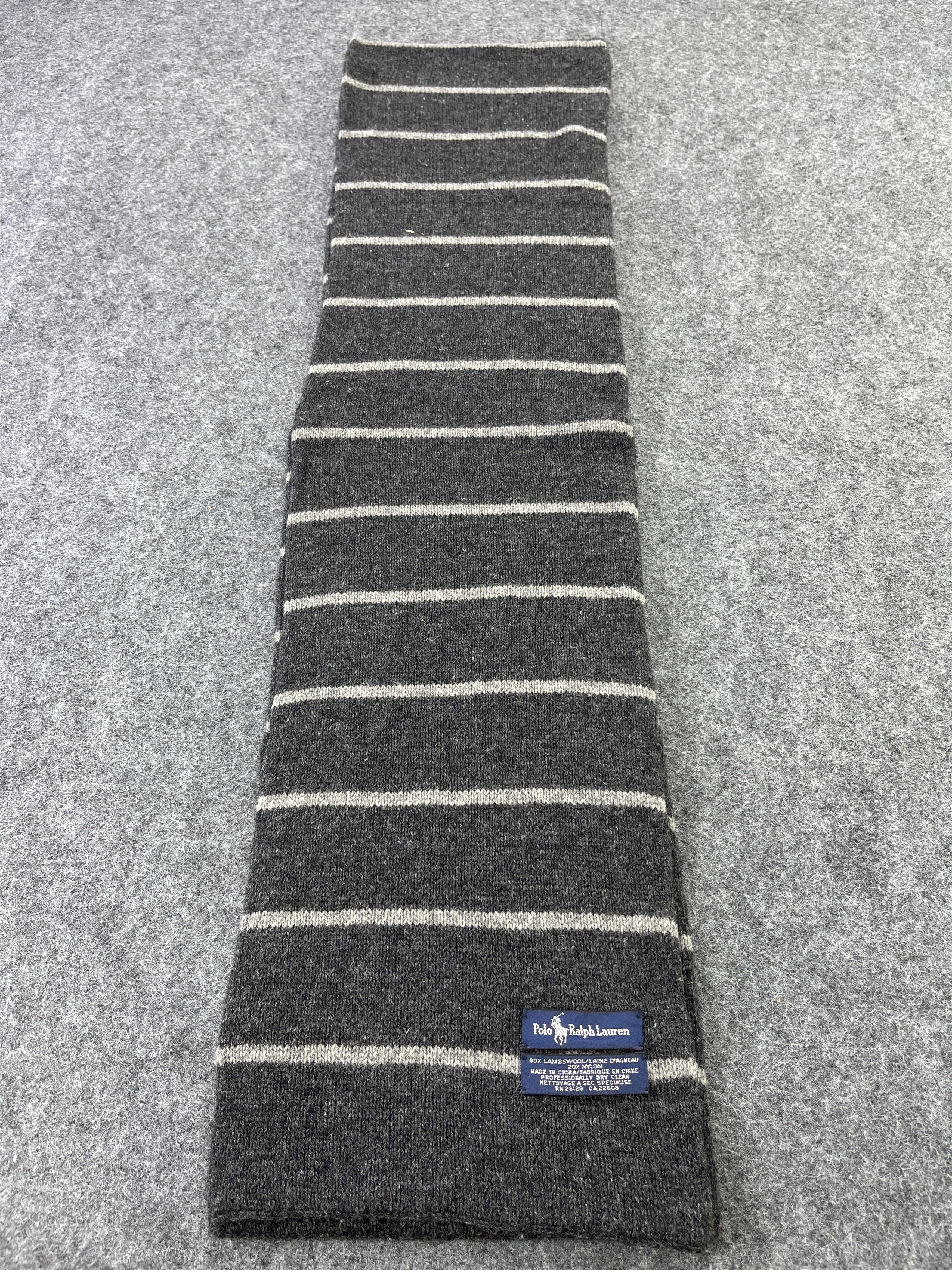 Polo Ralph Lauren × Vintage POLO RALPH LAUREN SCARVES / MUFFLER / NECKWEAR T279 Size ONE SIZE - 2 Thumbnail