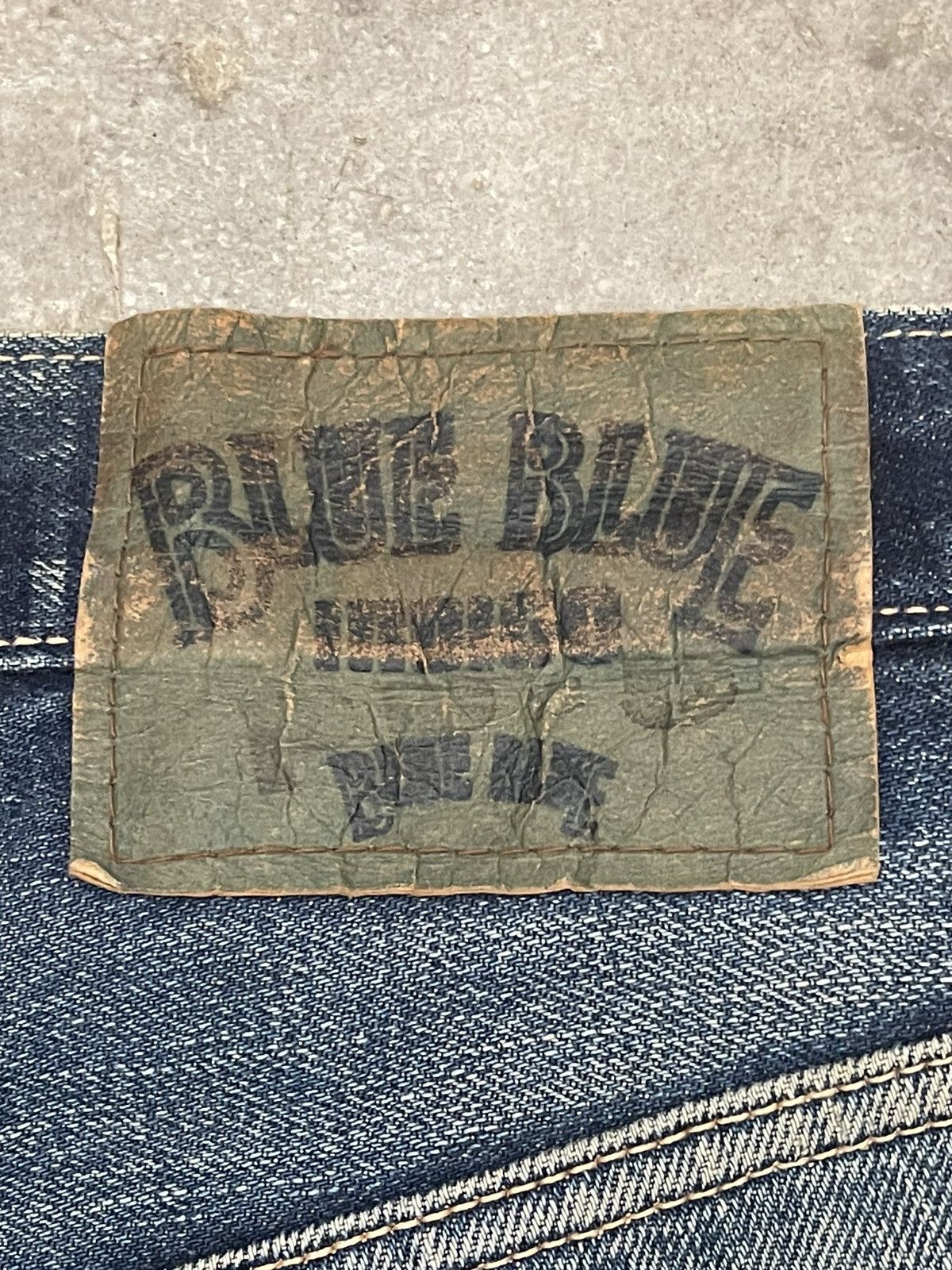Blue Blue Japan Blue Blue Japan Selvedge Denim Shorts Faded Size US 33 - 15 Thumbnail
