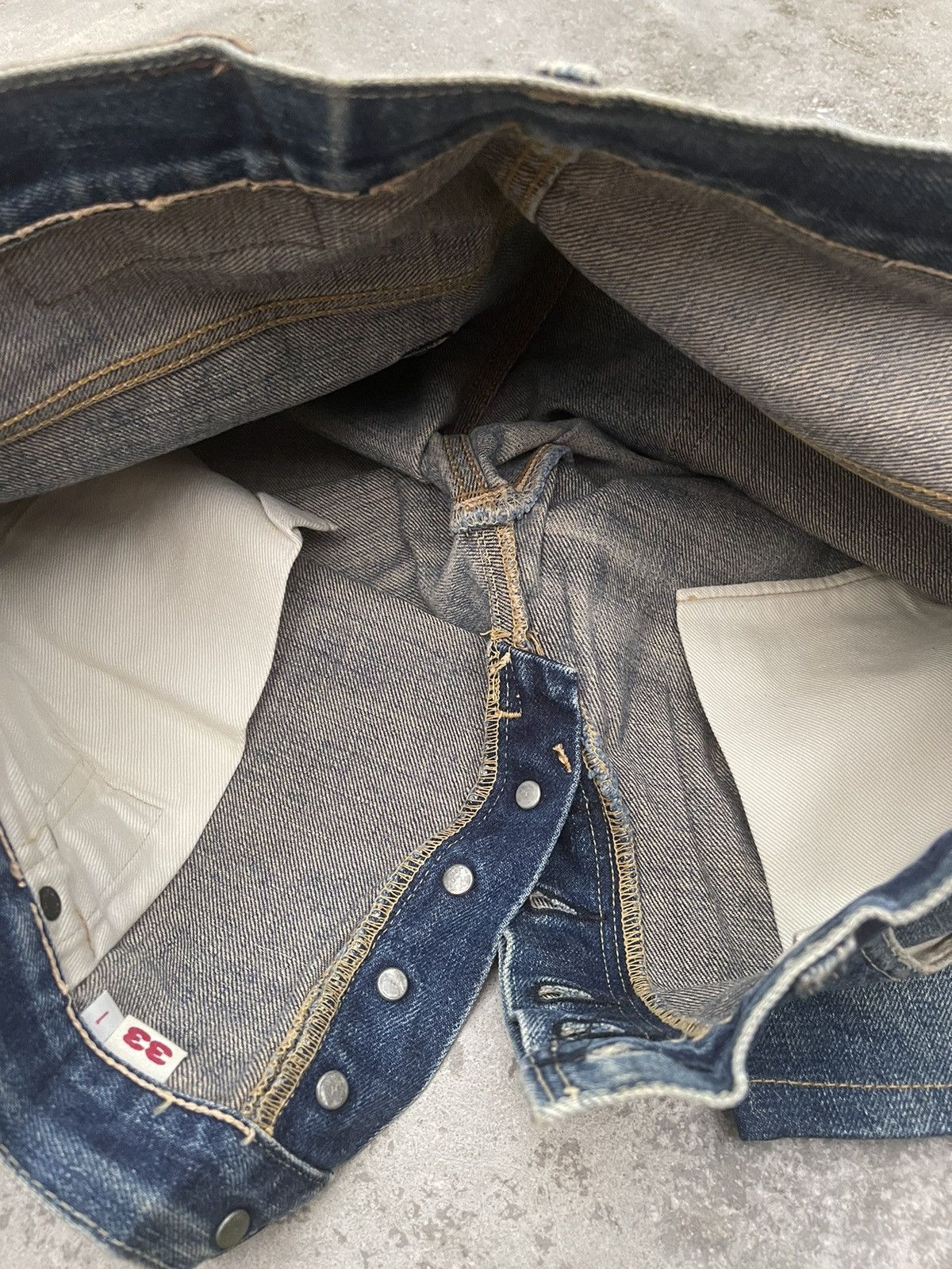 Blue Blue Japan Blue Blue Japan Selvedge Denim Shorts Faded Size US 33 - 9 Thumbnail