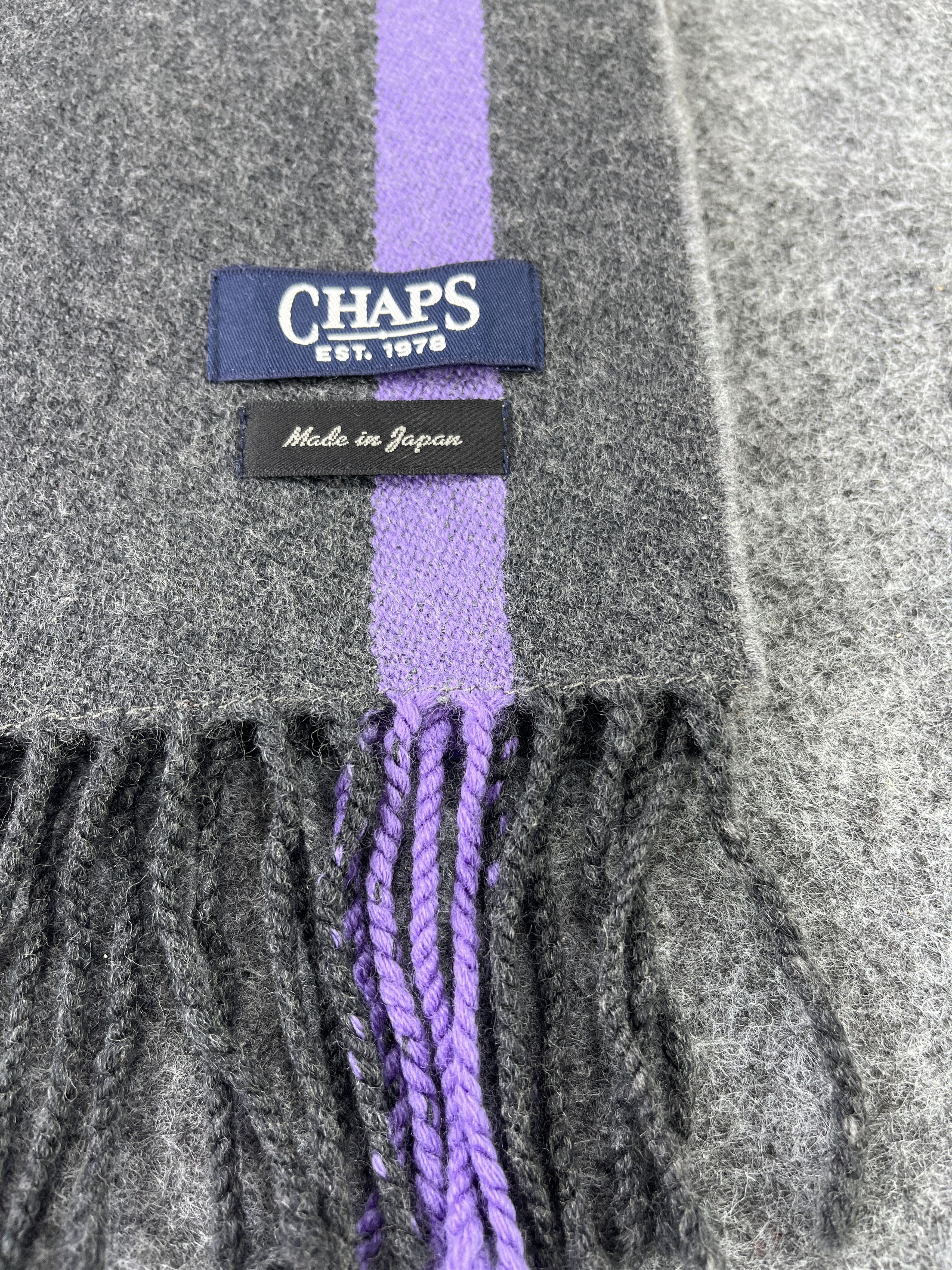 Chaps × Vintage Chaps Lines Scarf / Muffler / Neckwear T316 Size ONE SIZE - 8 Thumbnail