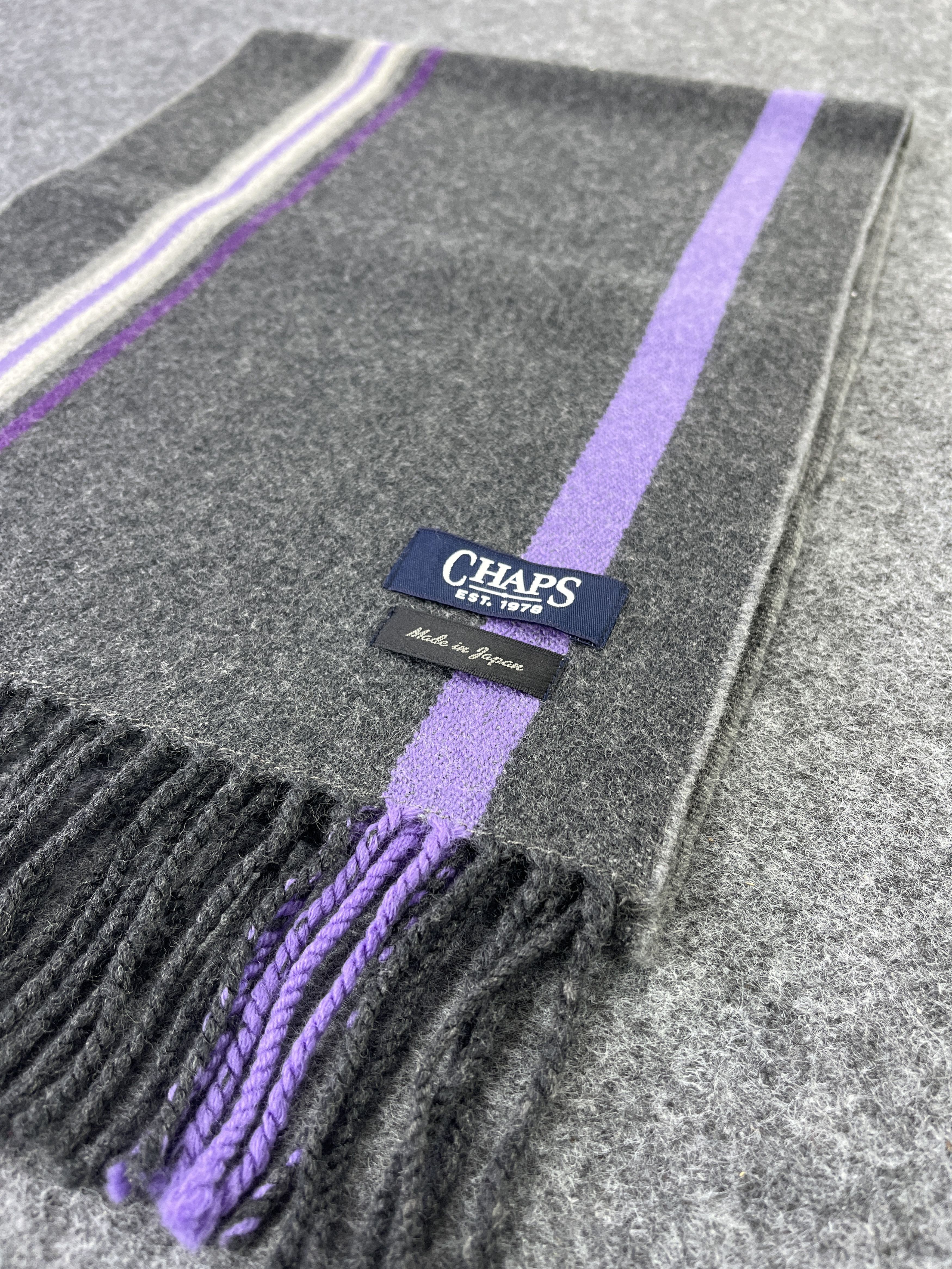 Chaps × Vintage Chaps Lines Scarf / Muffler / Neckwear T316 Size ONE SIZE - 7 Thumbnail