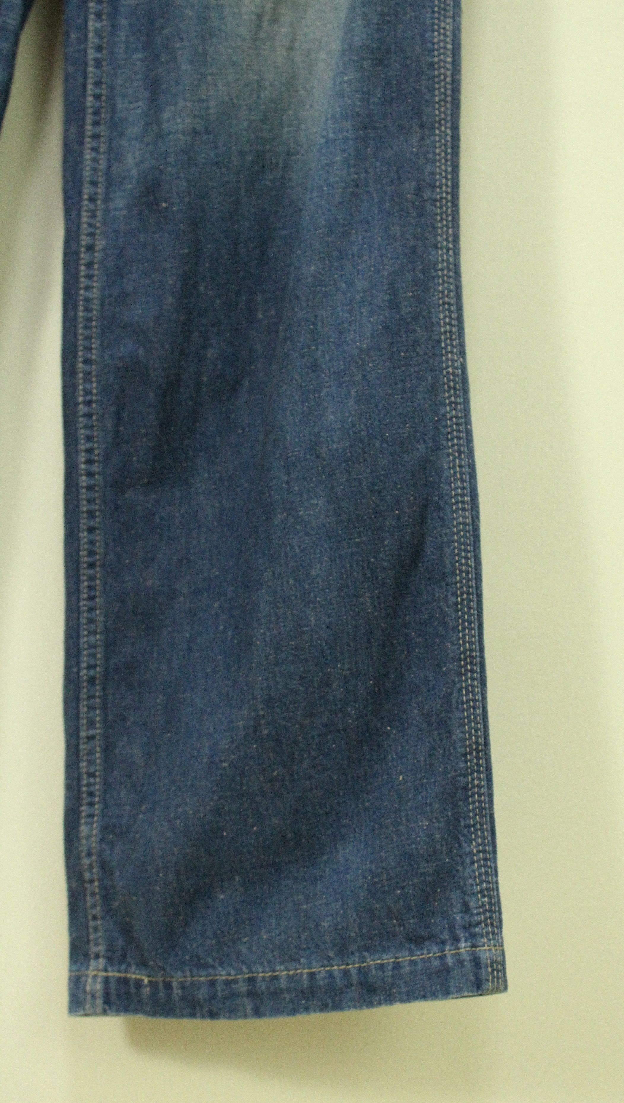 Japanese Brand SURPLUS Denim Utility Side Button Blue Way Navy Army Size US 30 / EU 46 - 6 Thumbnail
