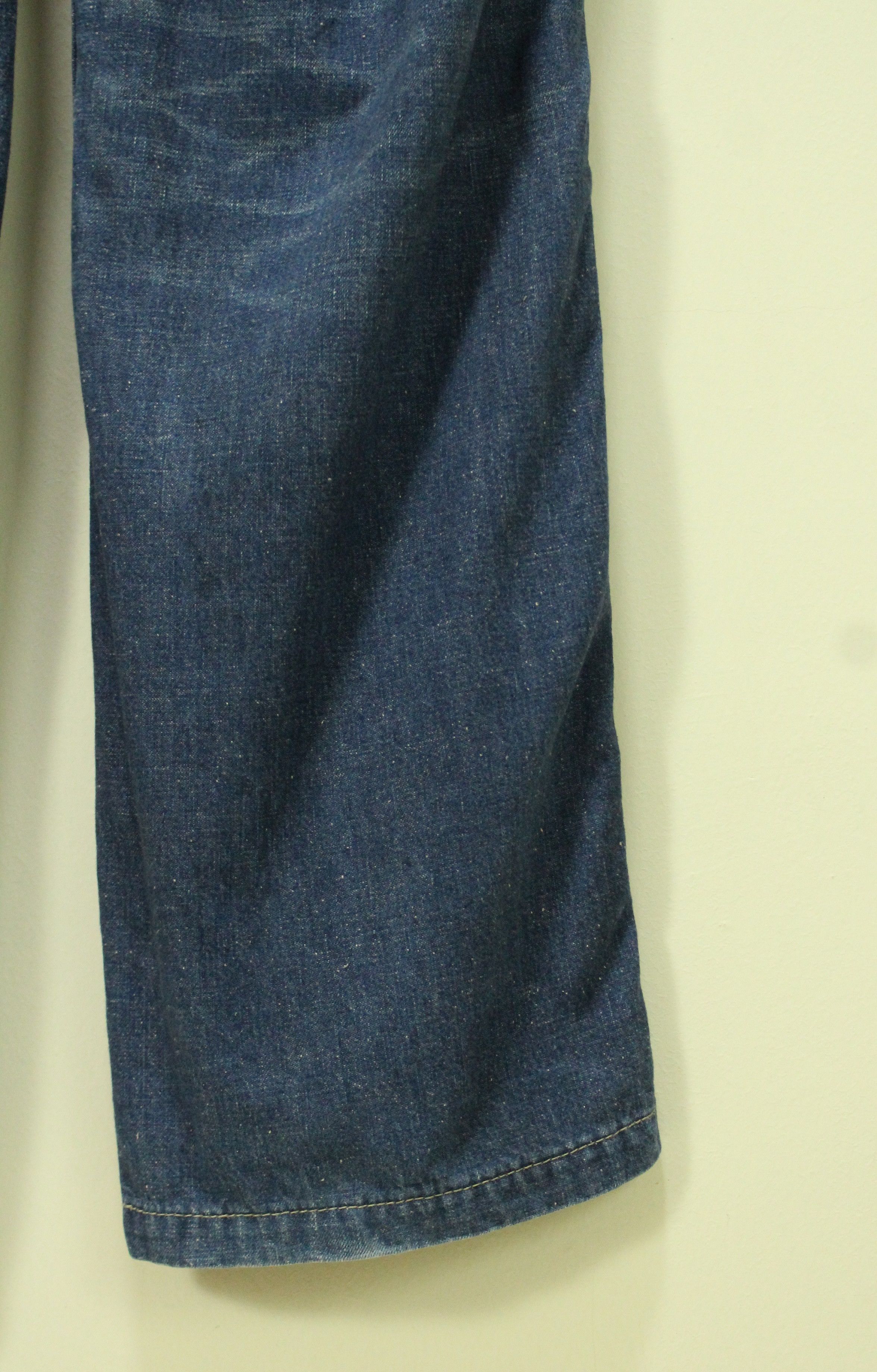 Japanese Brand SURPLUS Denim Utility Side Button Blue Way Navy Army Size US 30 / EU 46 - 12 Thumbnail