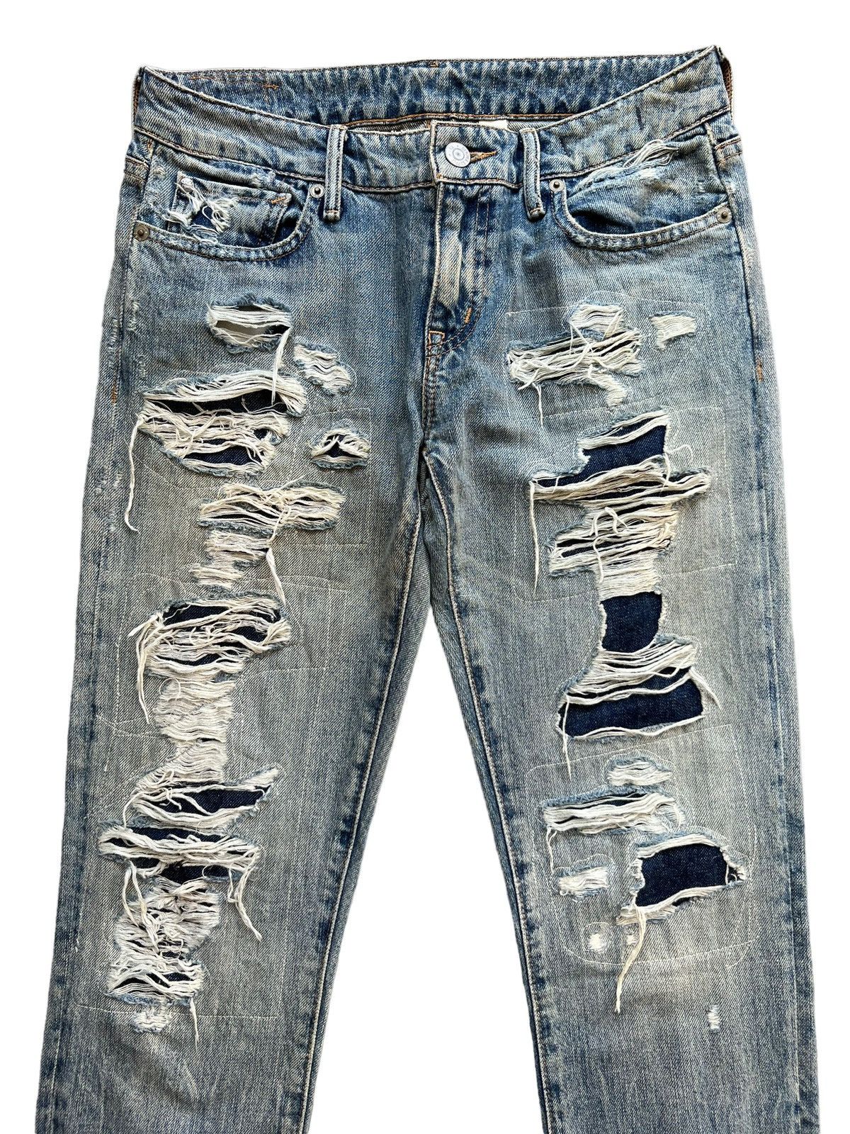 Ralph Lauren Ralph Lauren Rusty Ripped Distressed Denim Jeans 28x29 Size 28" / US 6 / IT 42 - 4 Thumbnail