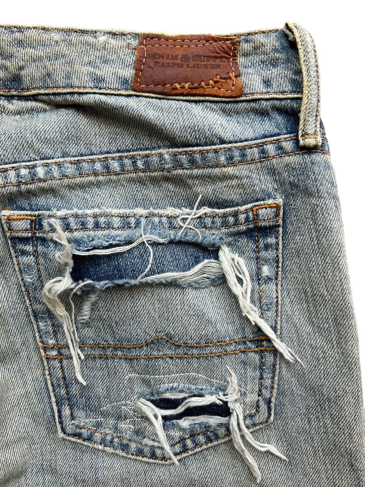 Ralph Lauren Ralph Lauren Rusty Ripped Distressed Denim Jeans 28x29 Size 28" / US 6 / IT 42 - 12 Thumbnail