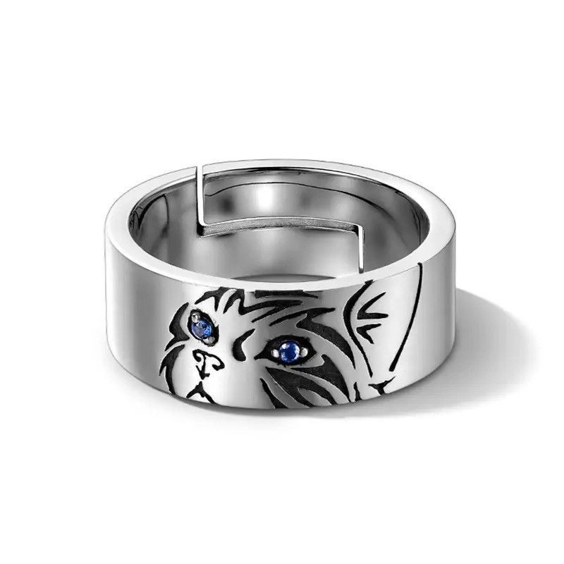 Japanese Brand × Jewelry × Vintage Cute Cat Ring Size ONE SIZE - 1 Thumbnail