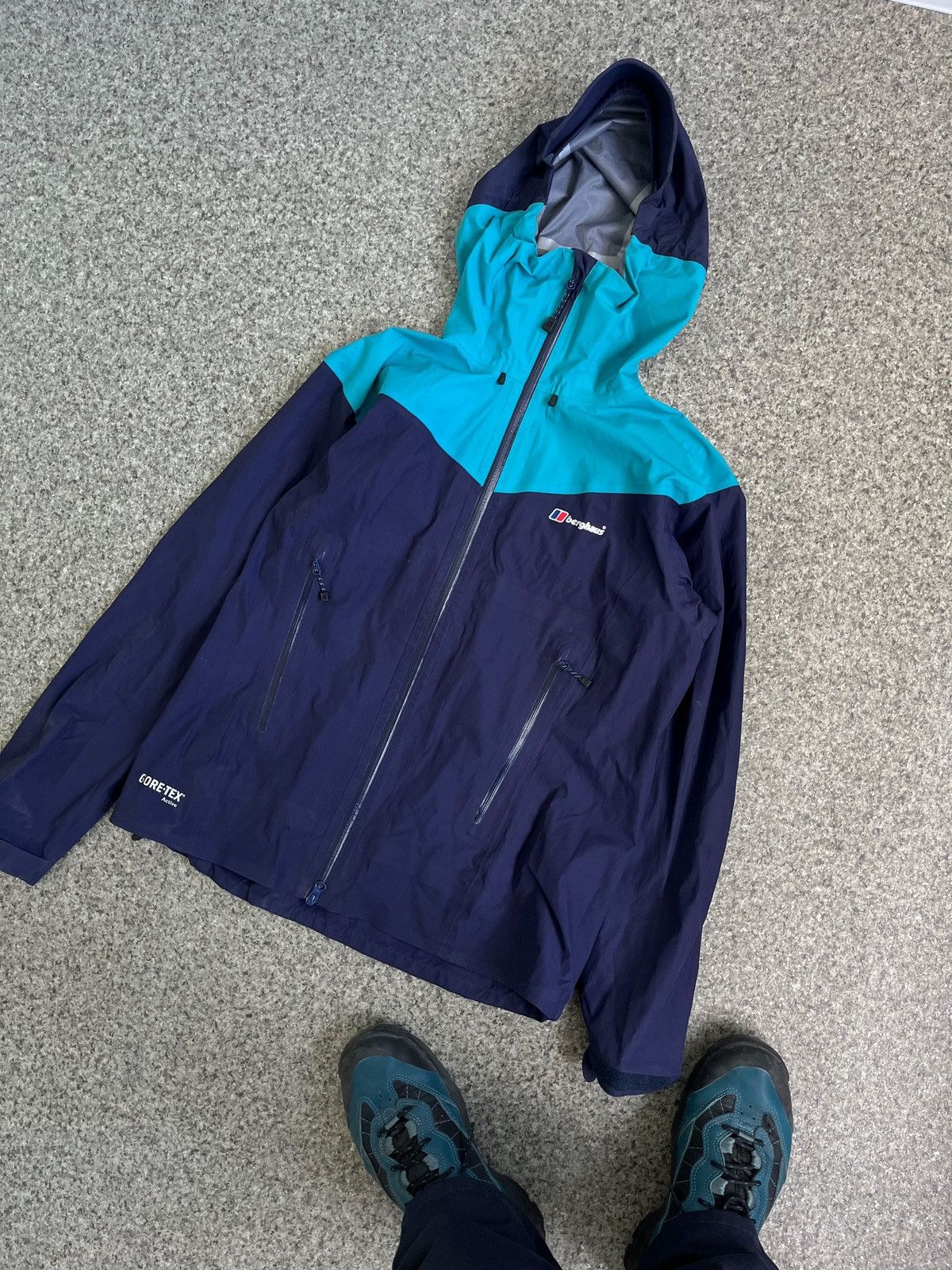 Berghaus GORE-TEX GORPCORE WINDBREAKER RAINCOAT BERGHAUS WOMENS L Size L / US 10 / IT 46 - 2 Thumbnail
