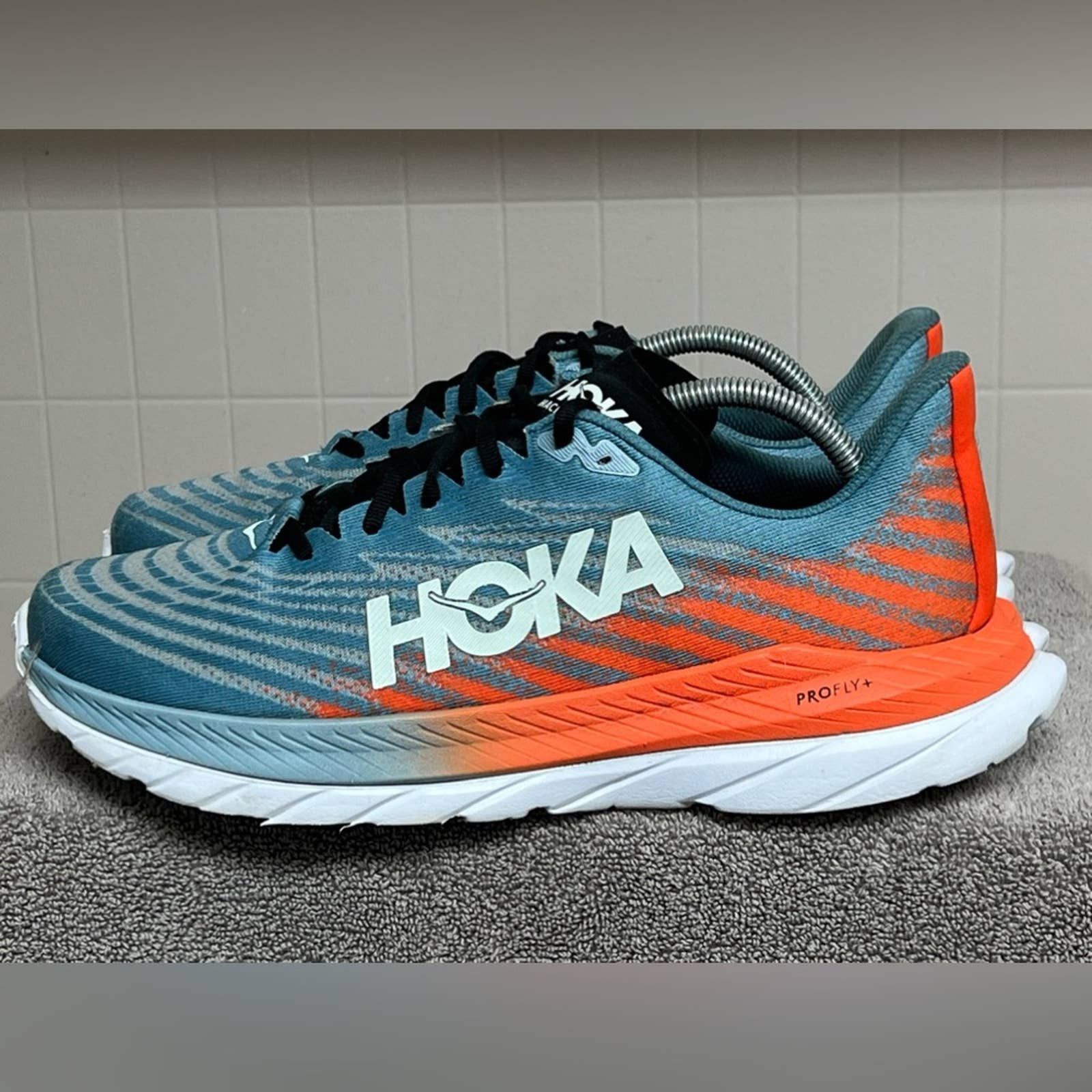 Hoka One One Hoka Mach 5 Shoes Men's 10.5 D Athletic Running Walking ...