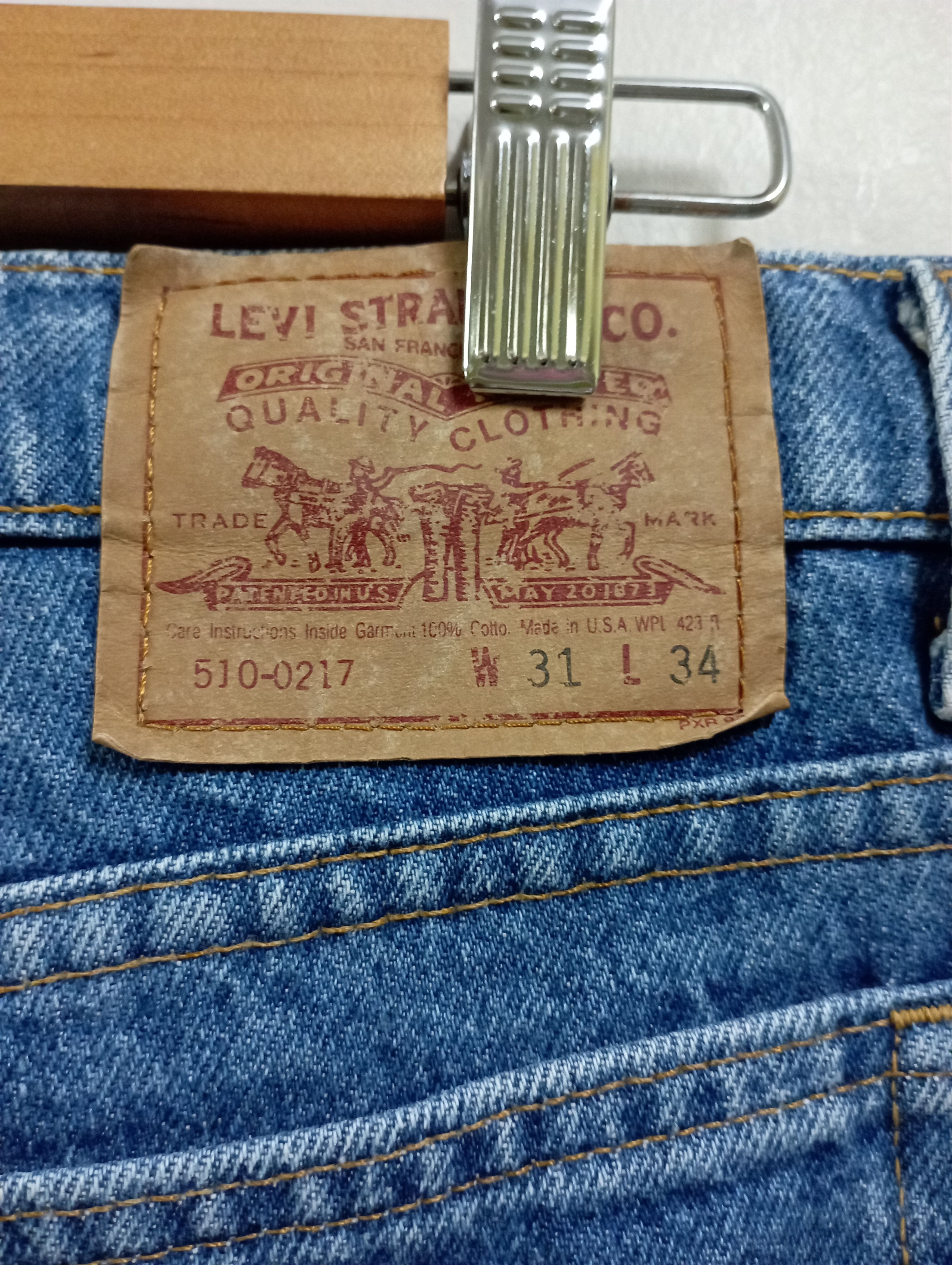 Levi's Vintage Levi's 510 1994 Made In USA Size US 29 - 12 Thumbnail