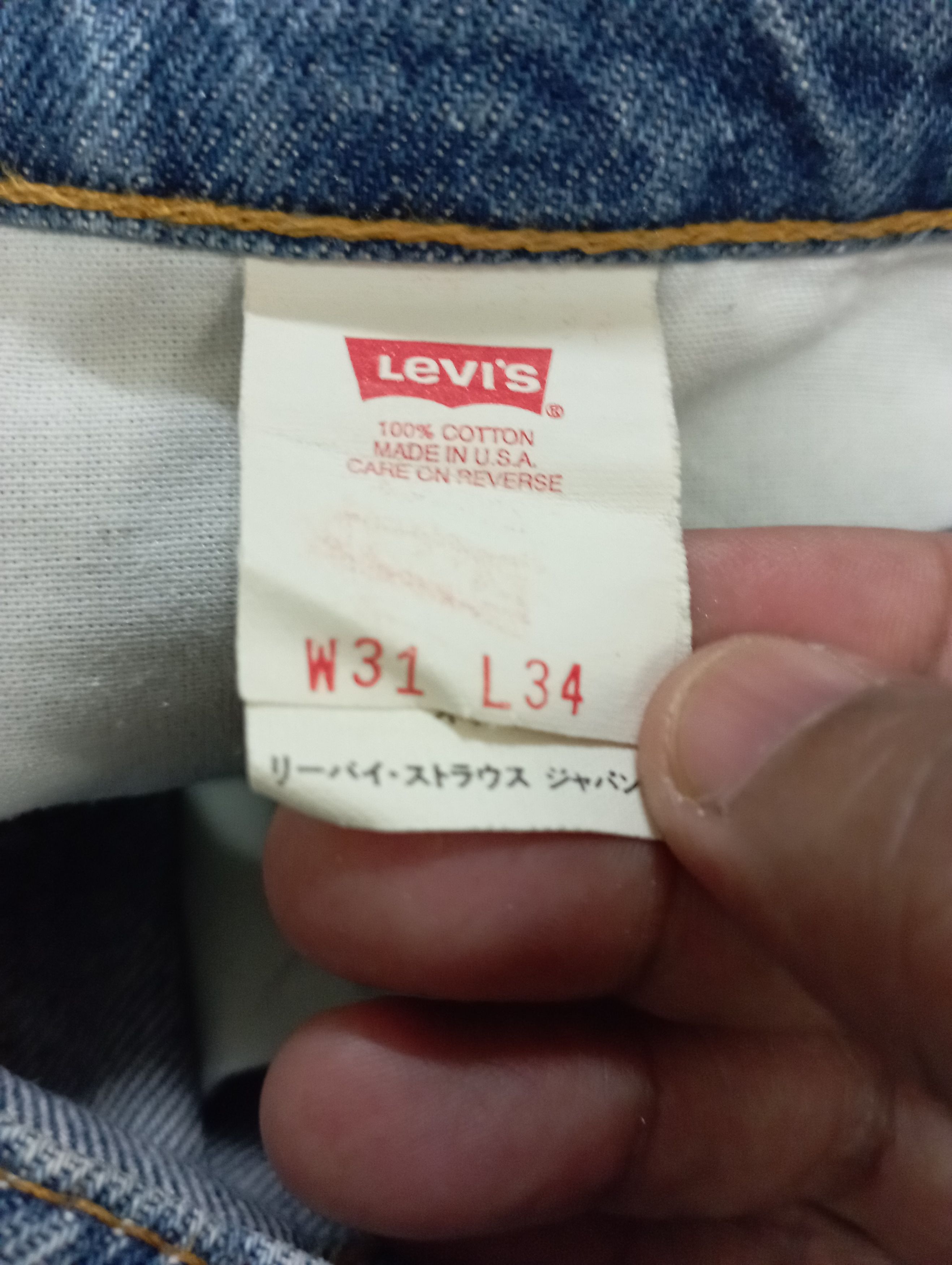 Levi's Vintage Levi's 510 1994 Made In USA Size US 29 - 18 Thumbnail