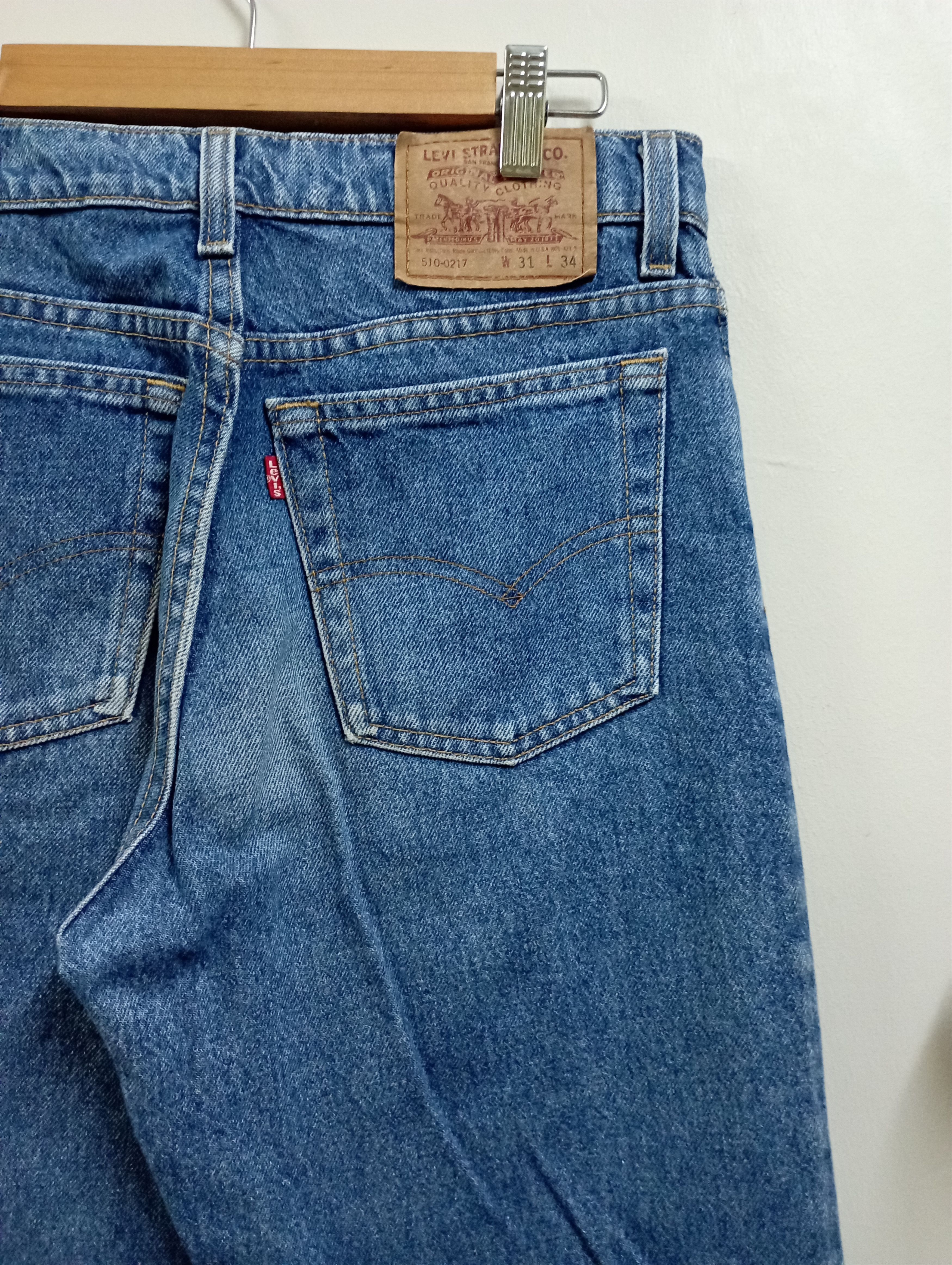 Levi's Vintage Levi's 510 1994 Made In USA Size US 29 - 10 Thumbnail