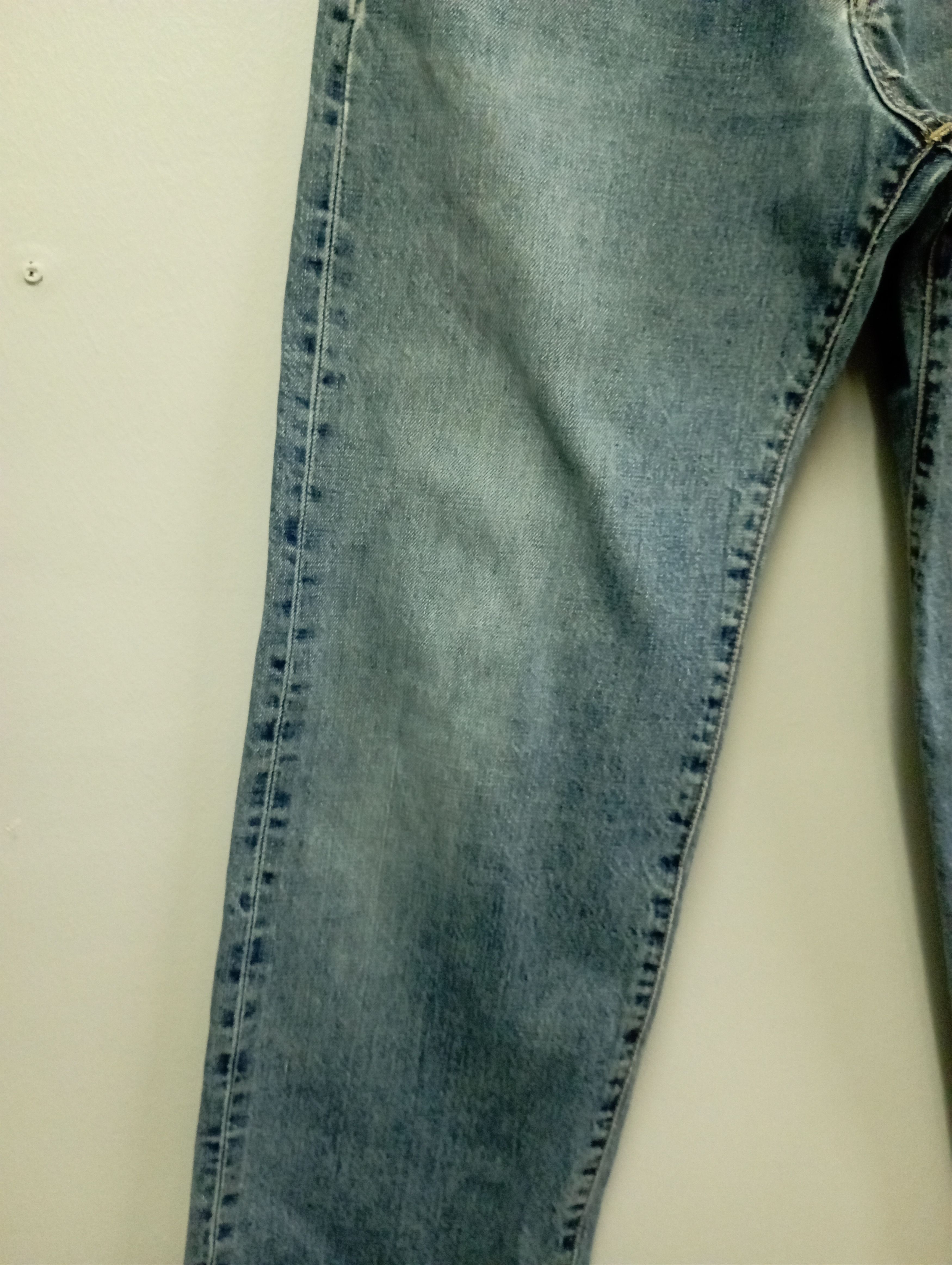 Sugar Cane Vintage Selvedge Redline 505X Edwin Distressed Denim Size US 28 / EU 44 - 6 Thumbnail