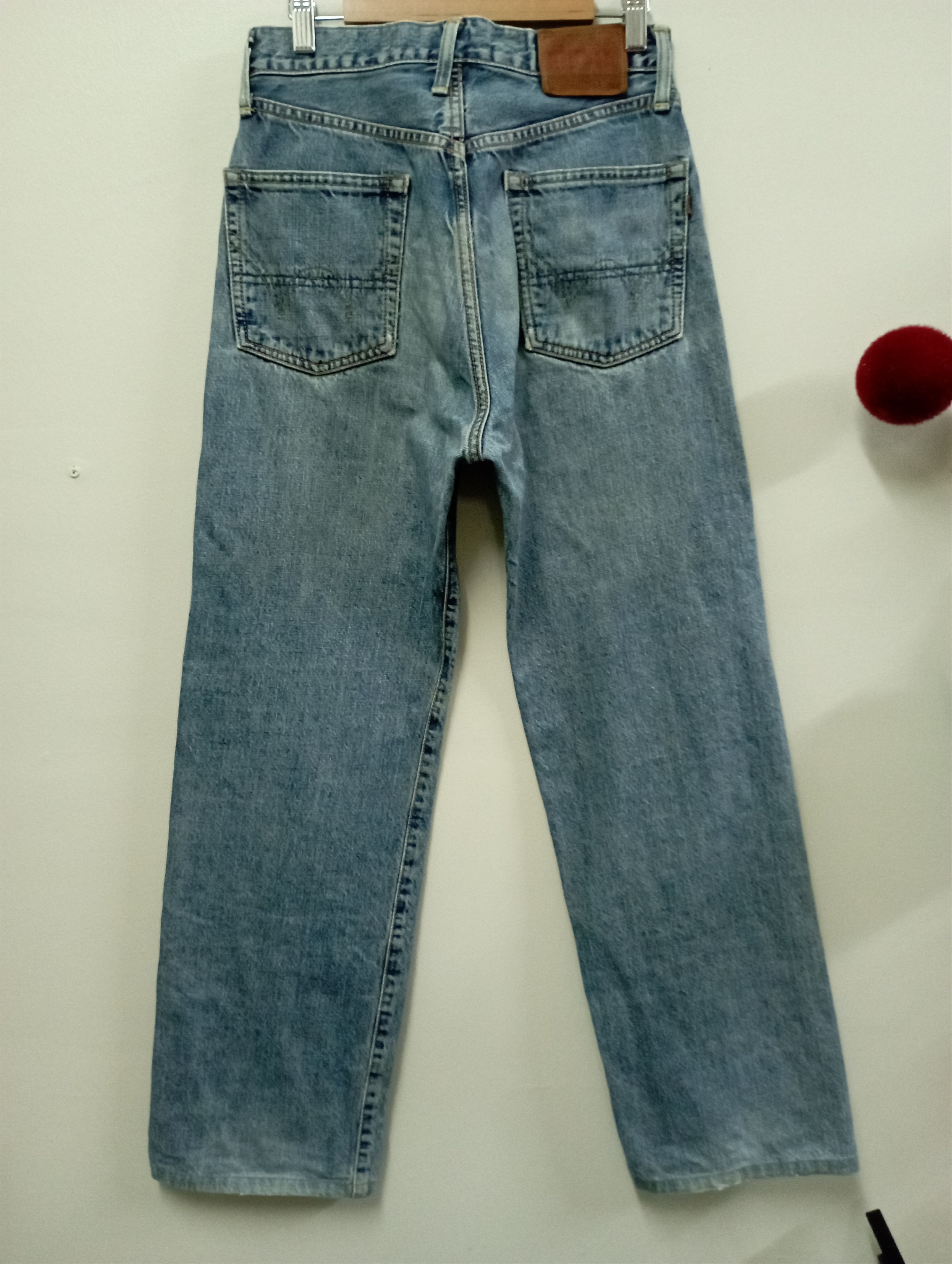 Sugar Cane Vintage Selvedge Redline 505X Edwin Distressed Denim Size US 28 / EU 44 - 10 Thumbnail