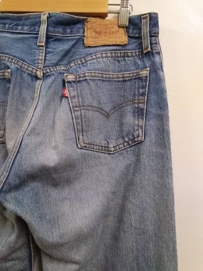 Levi's Levi's 501 Vintage 80's Distressed Levi's 501 Made In Usa Size US 30 / EU 46 - 2 Thumbnail