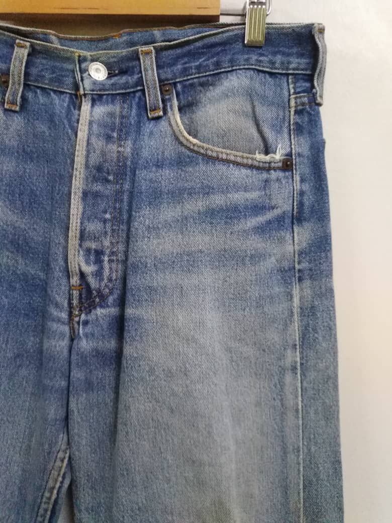Levi's Levi's 501 Vintage 80's Distressed Levi's 501 Made In Usa Size US 30 / EU 46 - 6 Thumbnail