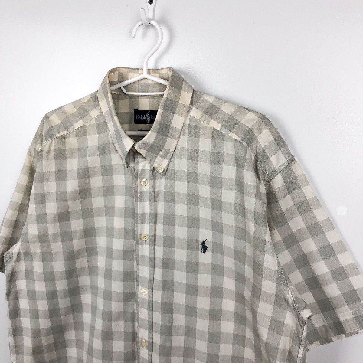 Polo Ralph Lauren × Vintage Made in USA polo Ralph Lauren short sleeve shirt size Large Size US L / EU 52-54 / 3 - 2 Thumbnail
