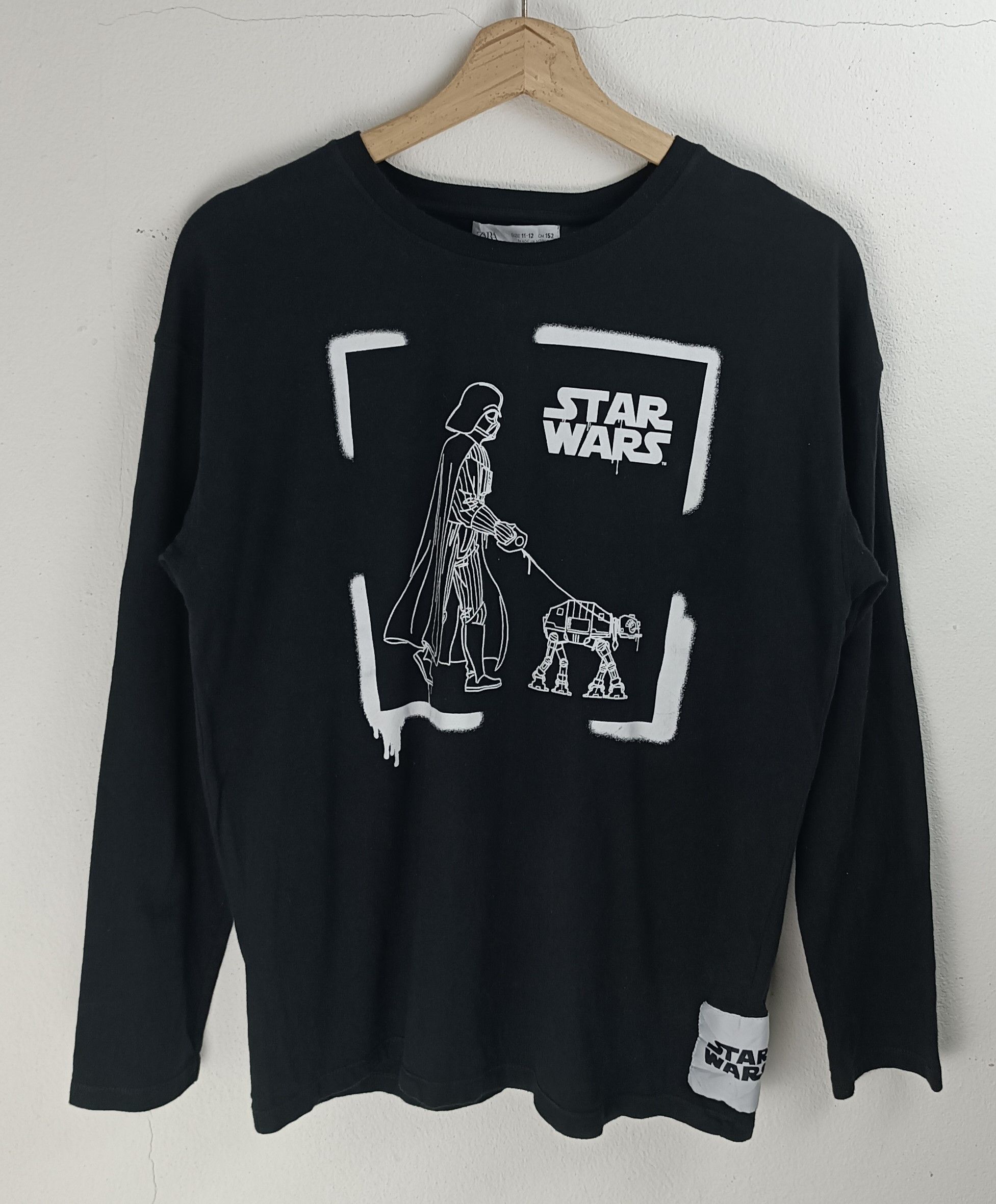 Star Wars STAR WARS X ZARA BACKHIT BIG SPELL OUT🔥🔥 TEE Size US M / EU 48-50 / 2 - 3 Thumbnail