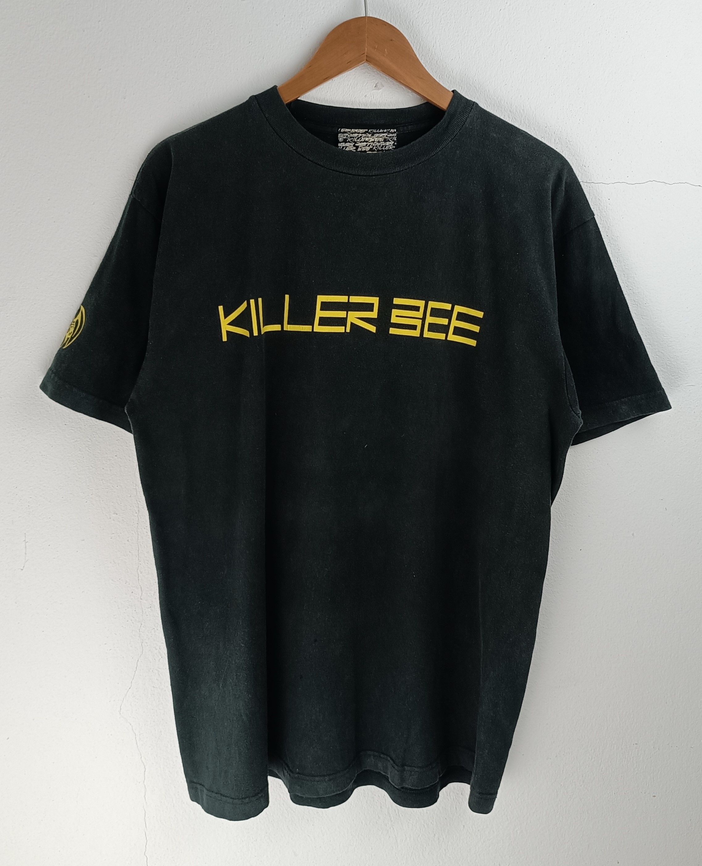 Japanese Brand VINTAGE KILLER BEE SPELL OUT VERY RARE JAPANESE RELEASE TEE Size US XL / EU 56 / 4 - 3 Thumbnail