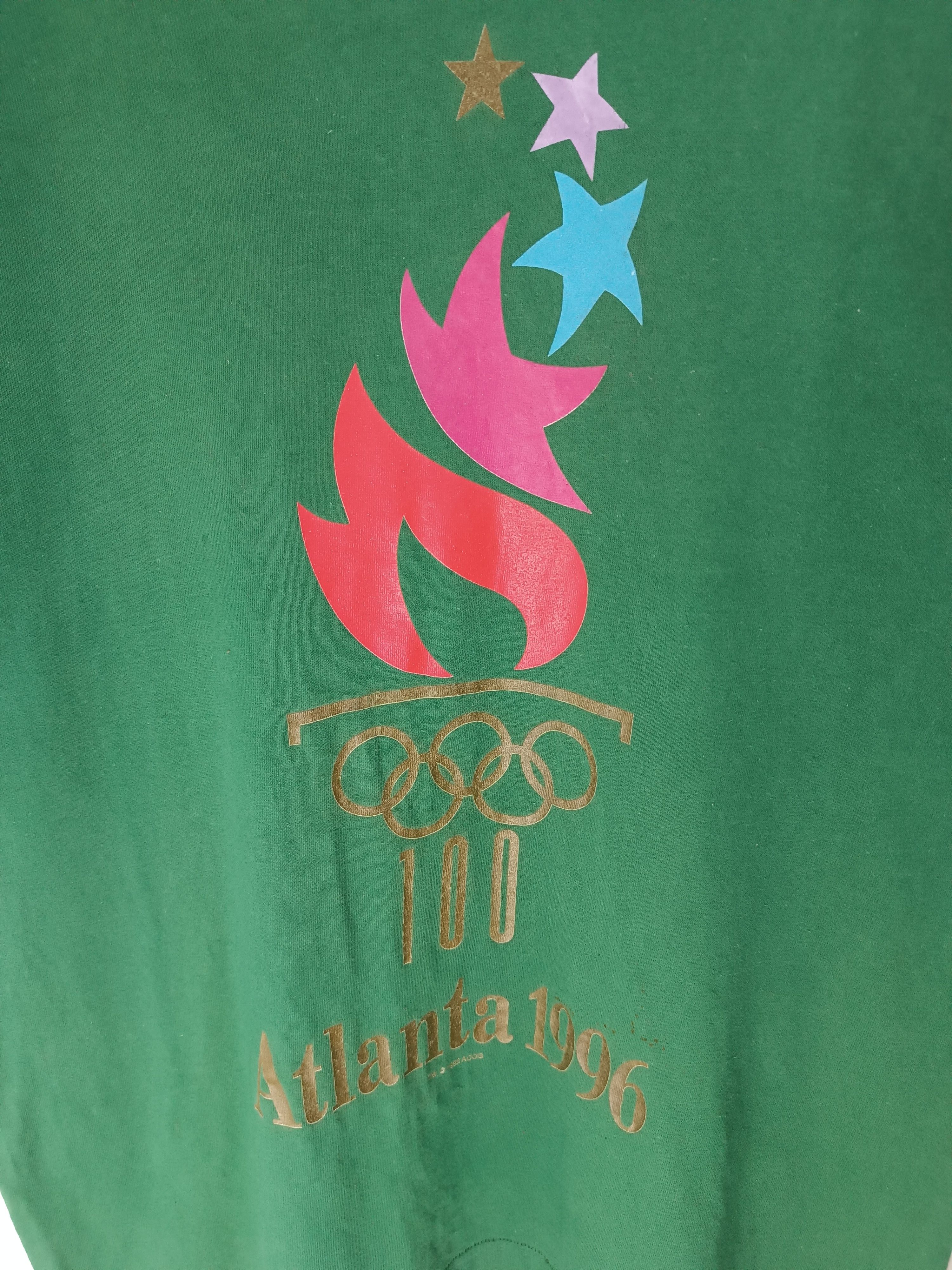 USA Olympics VINTAGE '96 ATLANTA OLYMPICS SPORTS FIFA NBA WORLD CUP TEE Size US L / EU 52-54 / 3 - 9 Thumbnail
