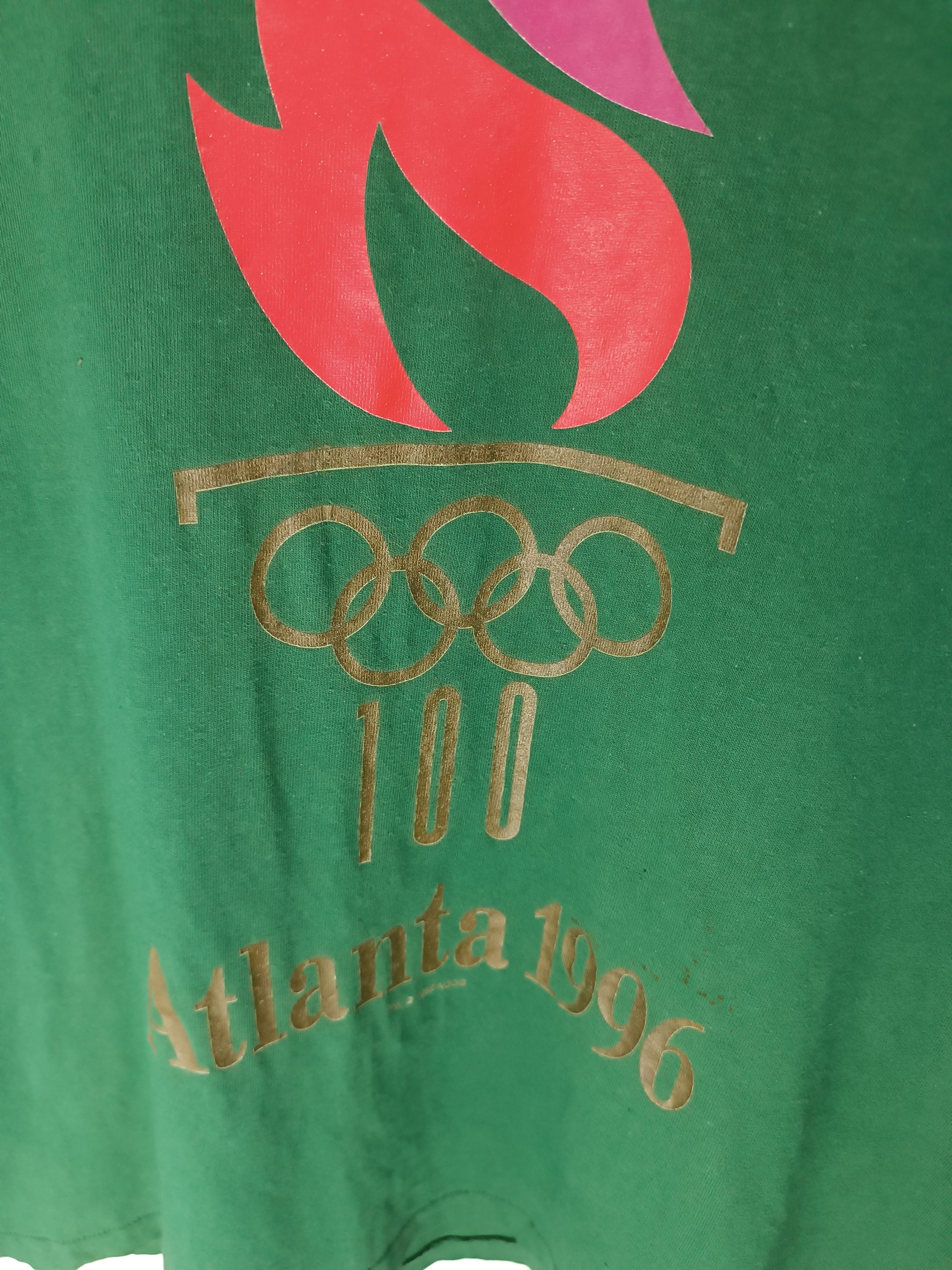 USA Olympics VINTAGE '96 ATLANTA OLYMPICS SPORTS FIFA NBA WORLD CUP TEE Size US L / EU 52-54 / 3 - 10 Thumbnail