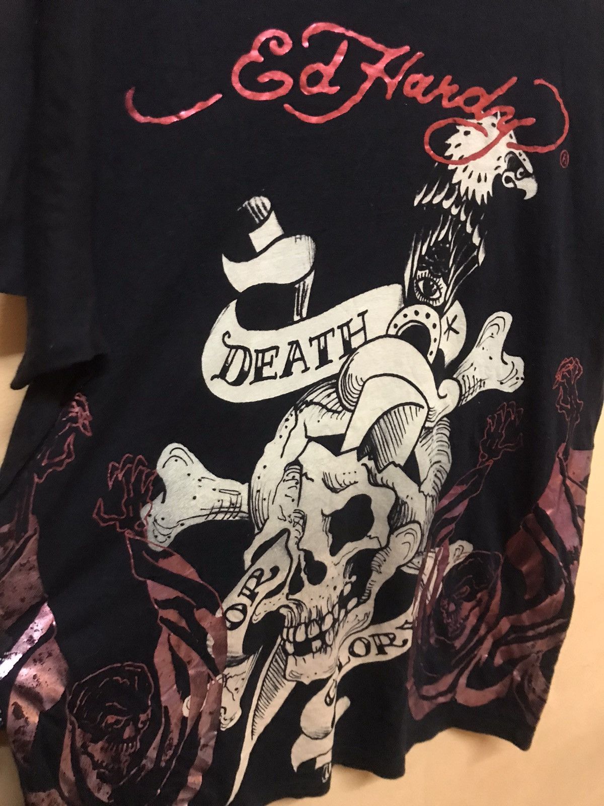 Christian Audigier × Ed Hardy ‼️MADE IN USA SIZE XL ED HARDY SKULLS DESIGN Size US XL / EU 56 / 4 - 3 Thumbnail