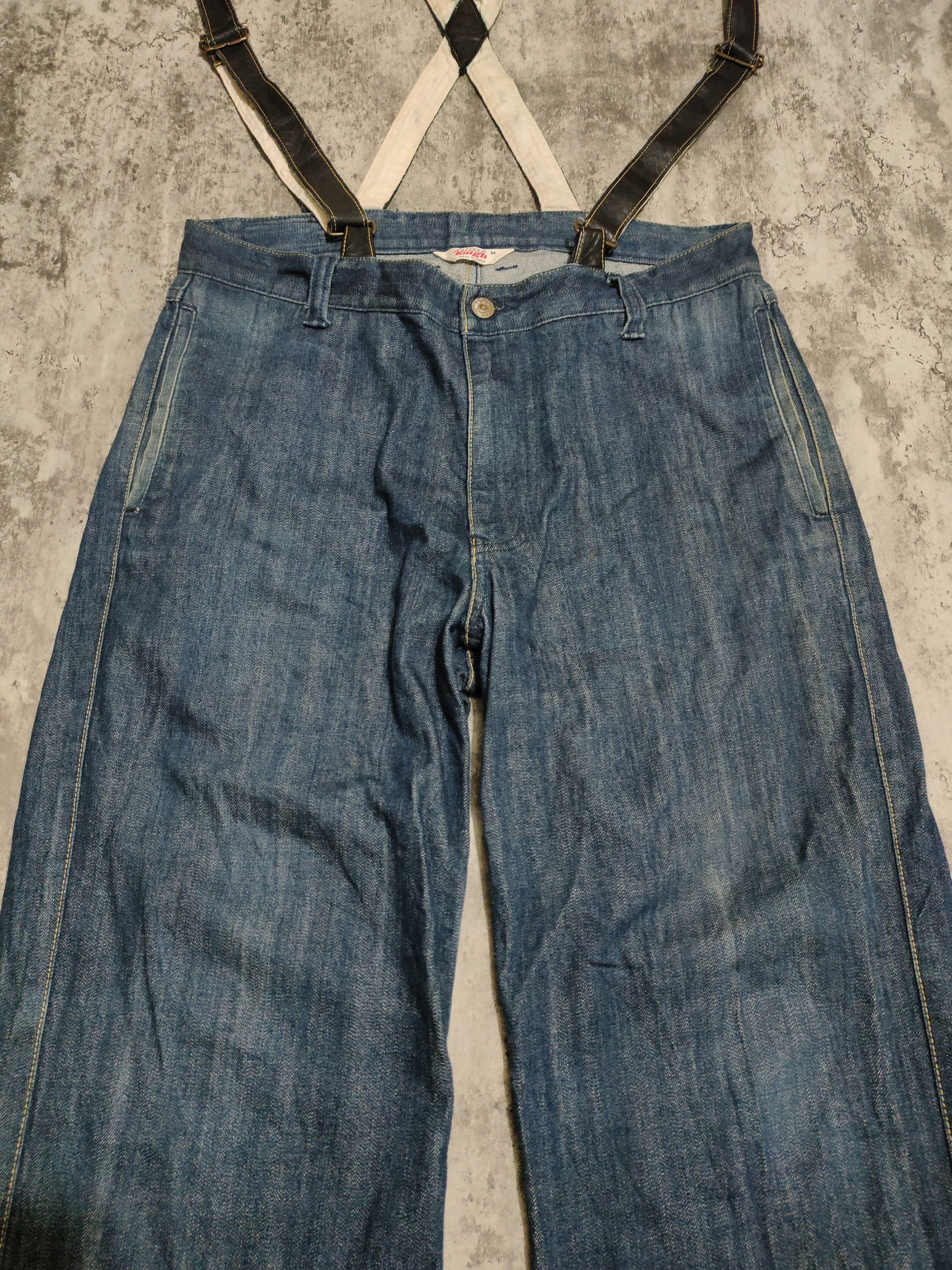Hysteric Glamour × If Six Was Nine × Japanese Brand Rare 🔥 Japanese Brand Tough Suspender Jeans Size US 34 / EU 50 - 5 Thumbnail