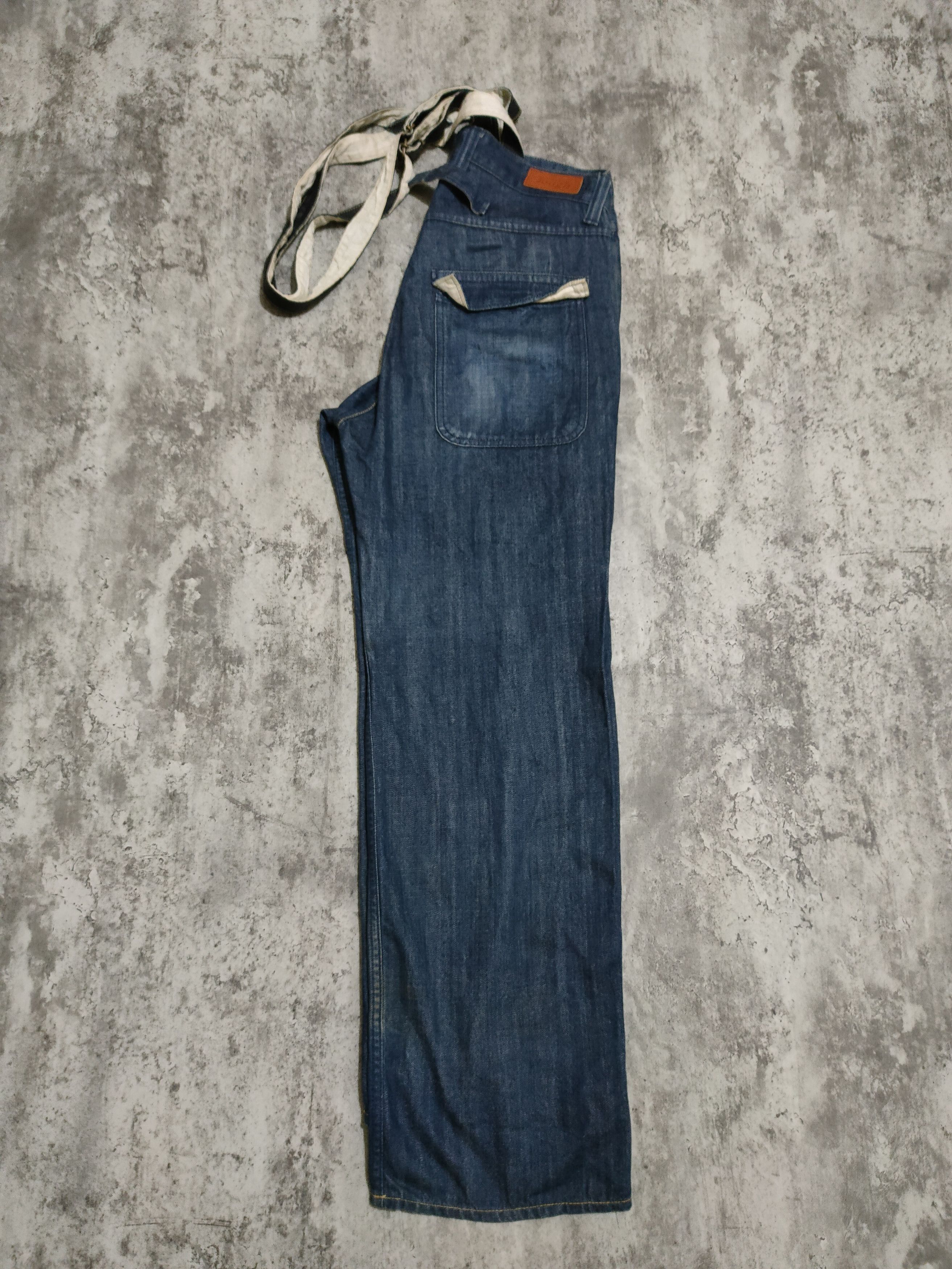 Hysteric Glamour × If Six Was Nine × Japanese Brand Rare 🔥 Japanese Brand Tough Suspender Jeans Size US 34 / EU 50 - 3 Thumbnail