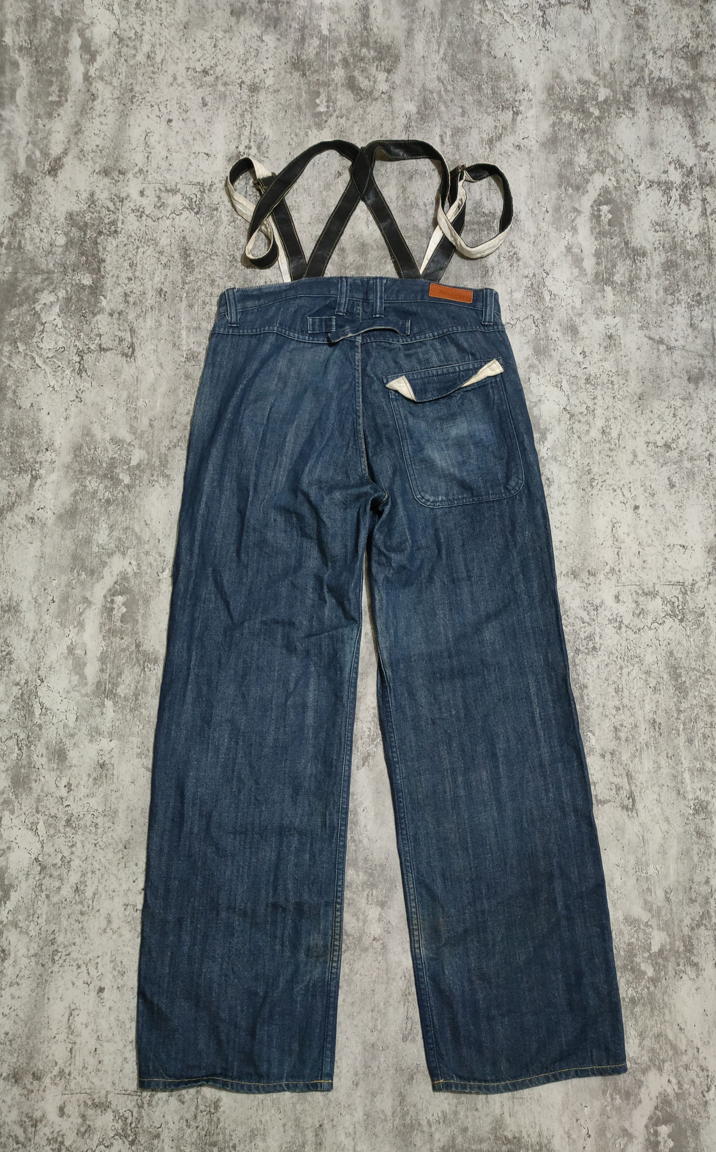 Hysteric Glamour × If Six Was Nine × Japanese Brand Rare 🔥 Japanese Brand Tough Suspender Jeans Size US 34 / EU 50 - 2 Thumbnail