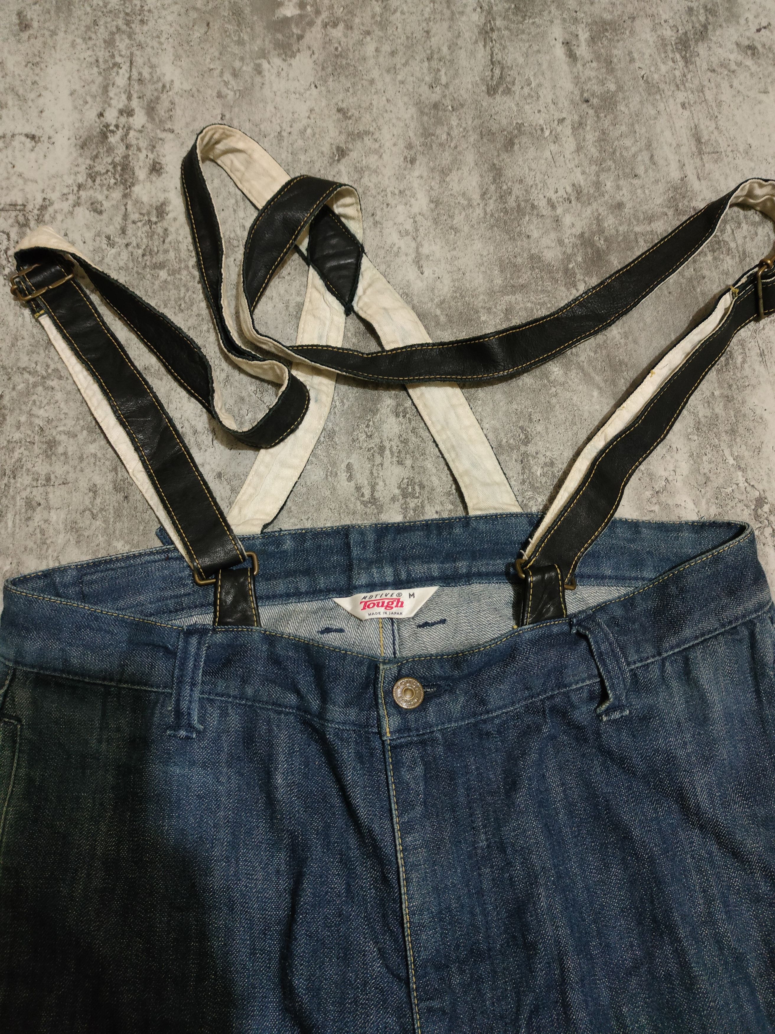 Hysteric Glamour × If Six Was Nine × Japanese Brand Rare 🔥 Japanese Brand Tough Suspender Jeans Size US 34 / EU 50 - 6 Thumbnail