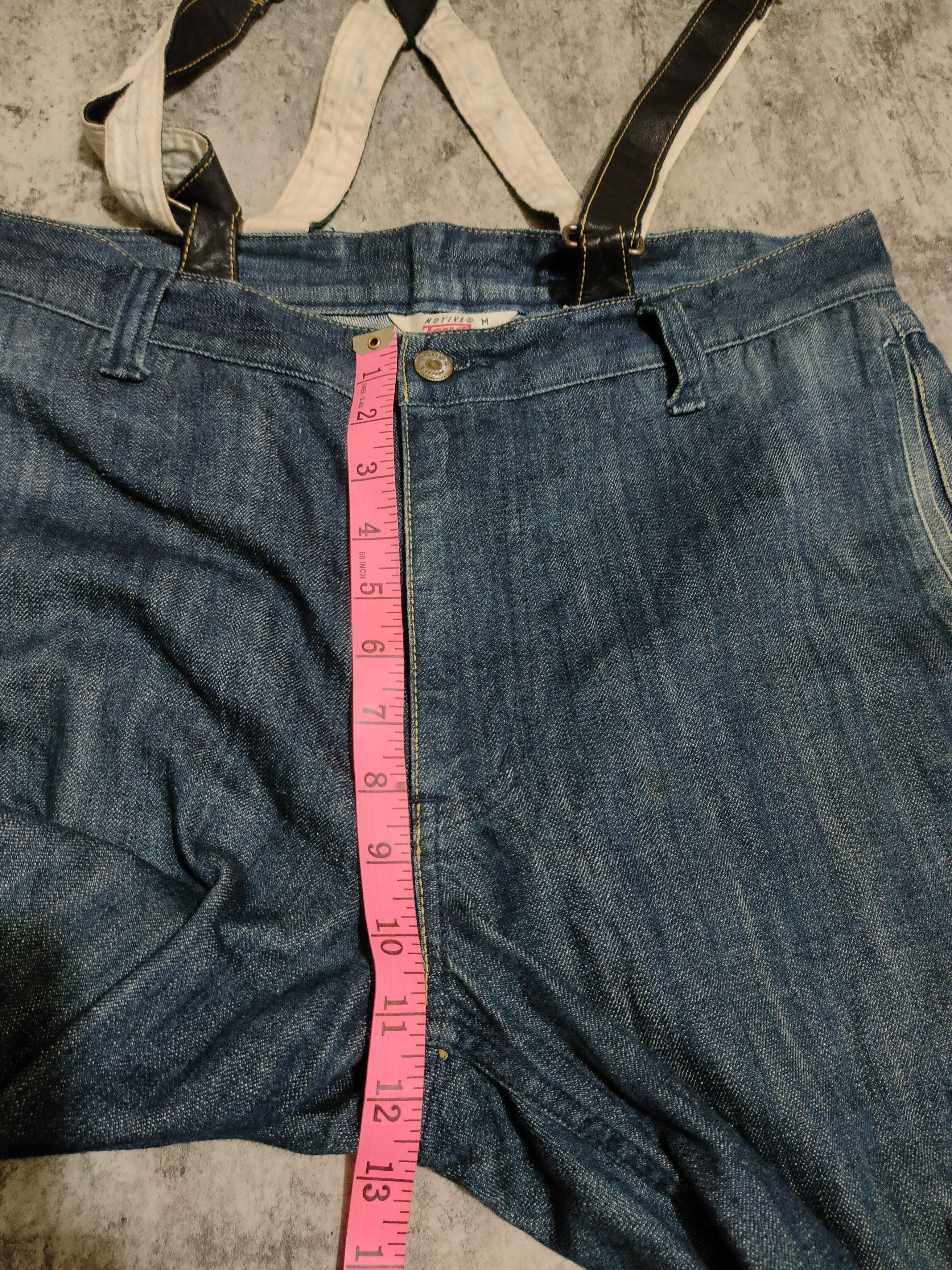 Hysteric Glamour × If Six Was Nine × Japanese Brand Rare 🔥 Japanese Brand Tough Suspender Jeans Size US 34 / EU 50 - 19 Thumbnail