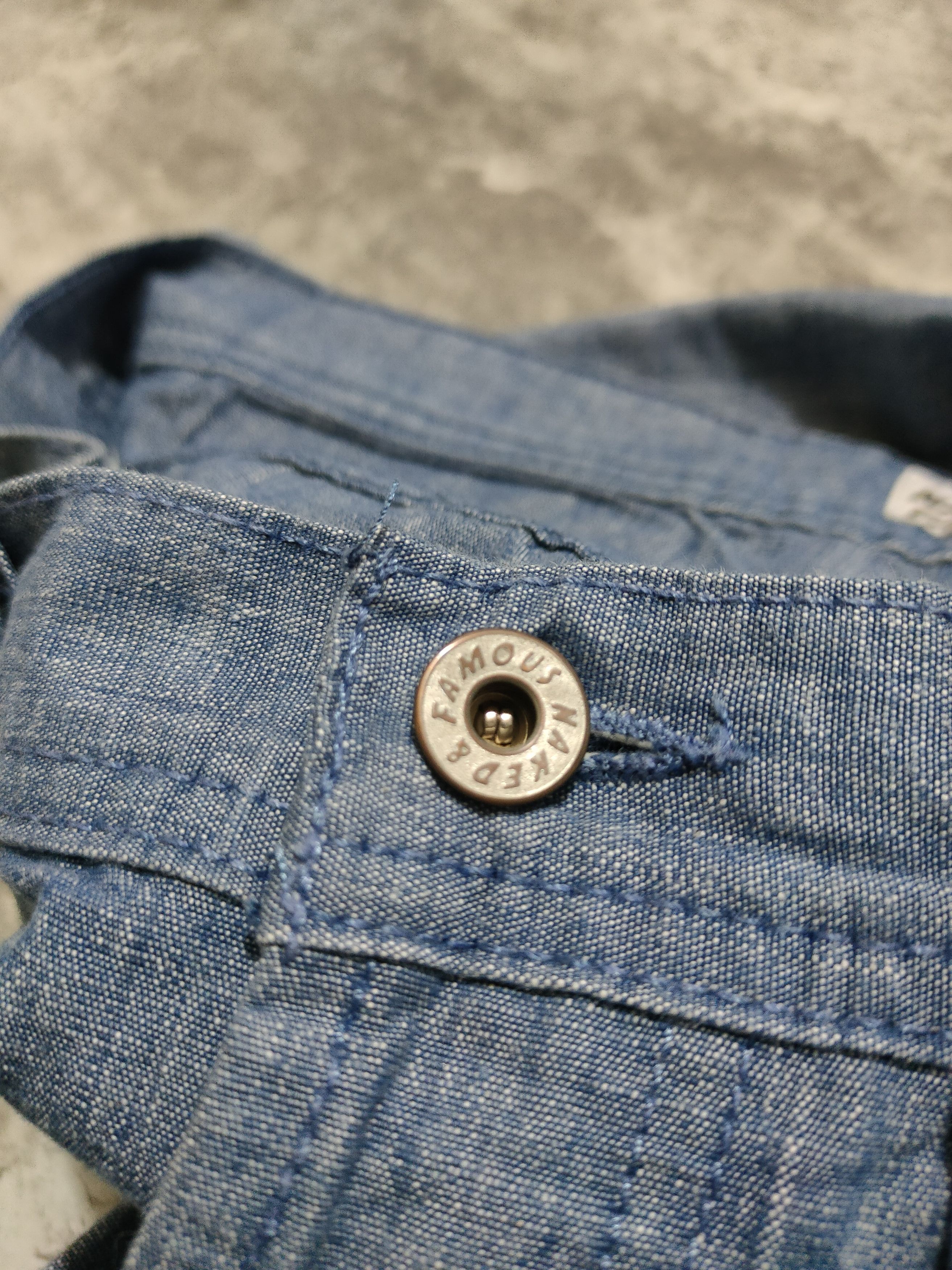 Naked & Famous Naked & Famous Selvedge Chambray denim Size US 31 - 8 Thumbnail