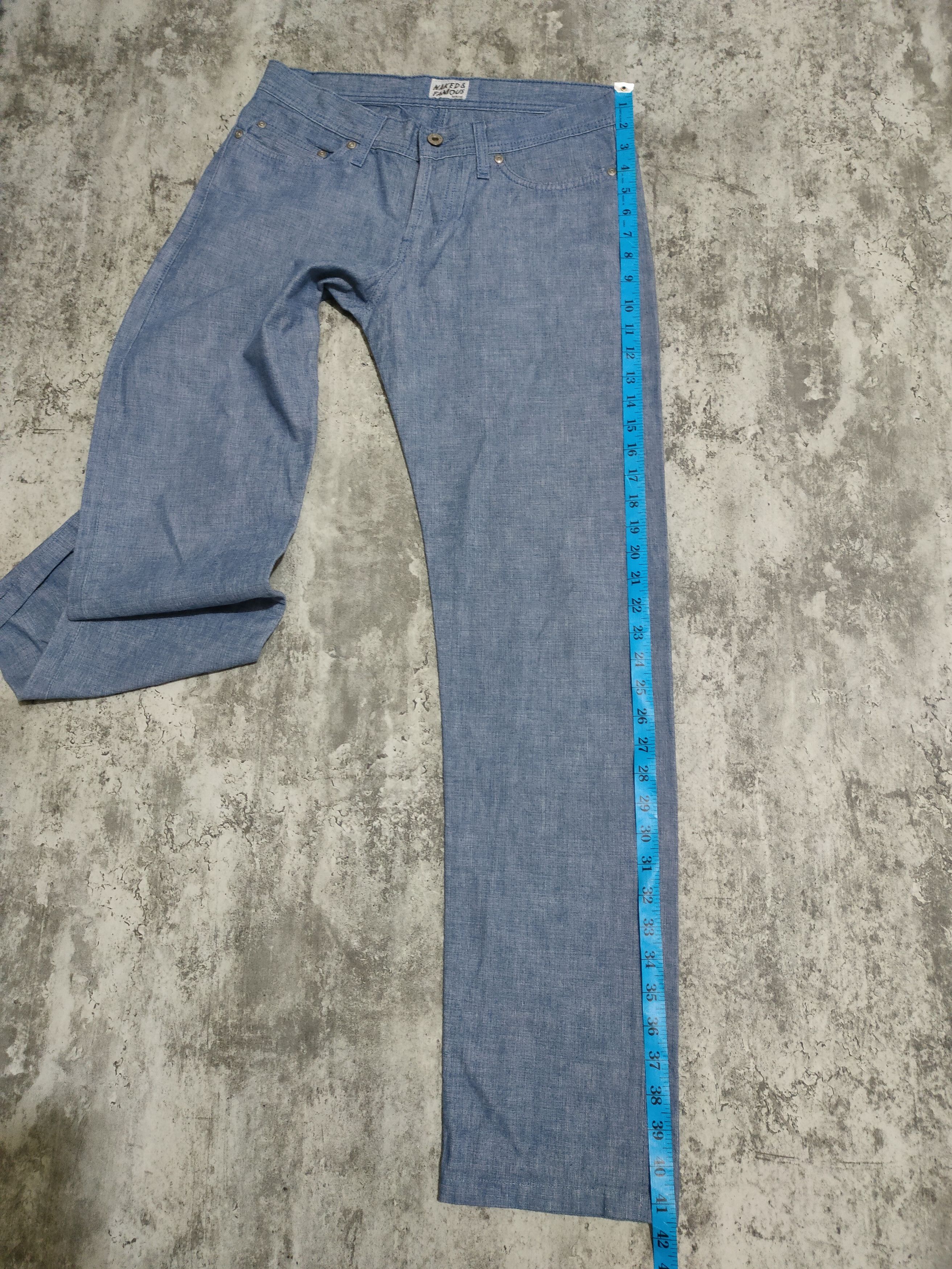 Naked & Famous Naked & Famous Selvedge Chambray denim Size US 31 - 22 Thumbnail