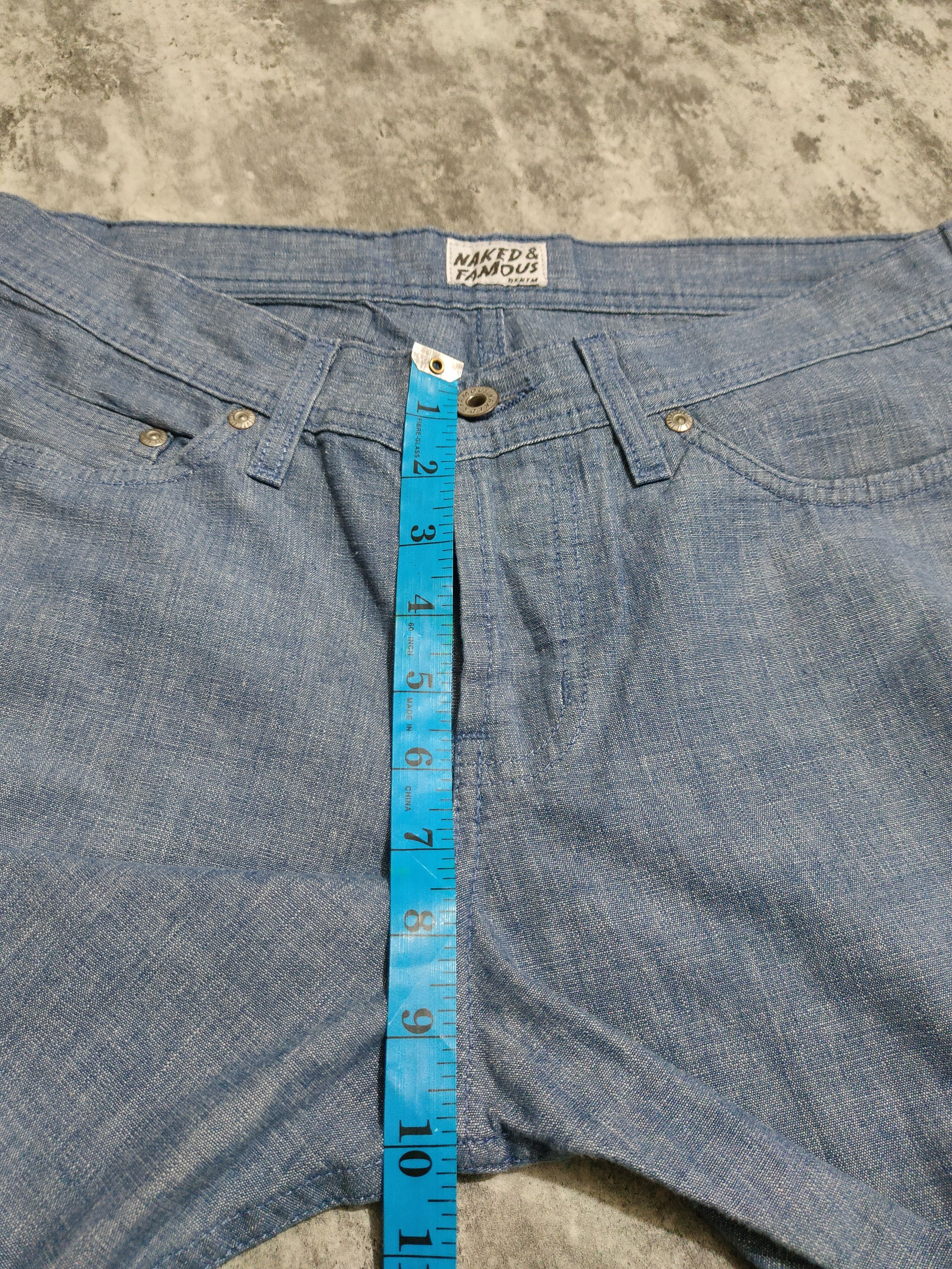 Naked & Famous Naked & Famous Selvedge Chambray denim Size US 31 - 17 Thumbnail