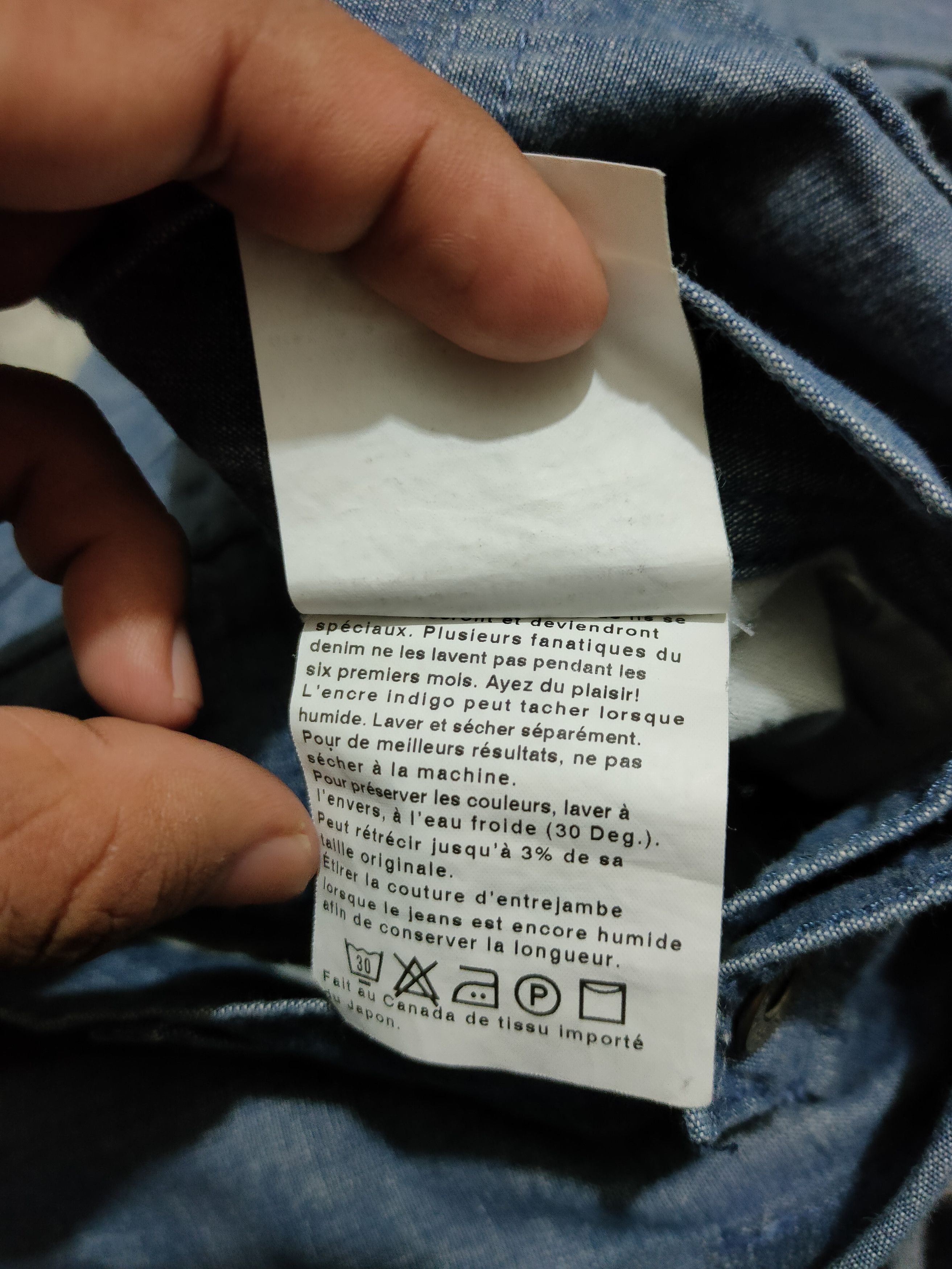 Naked & Famous Naked & Famous Selvedge Chambray denim Size US 31 - 12 Thumbnail