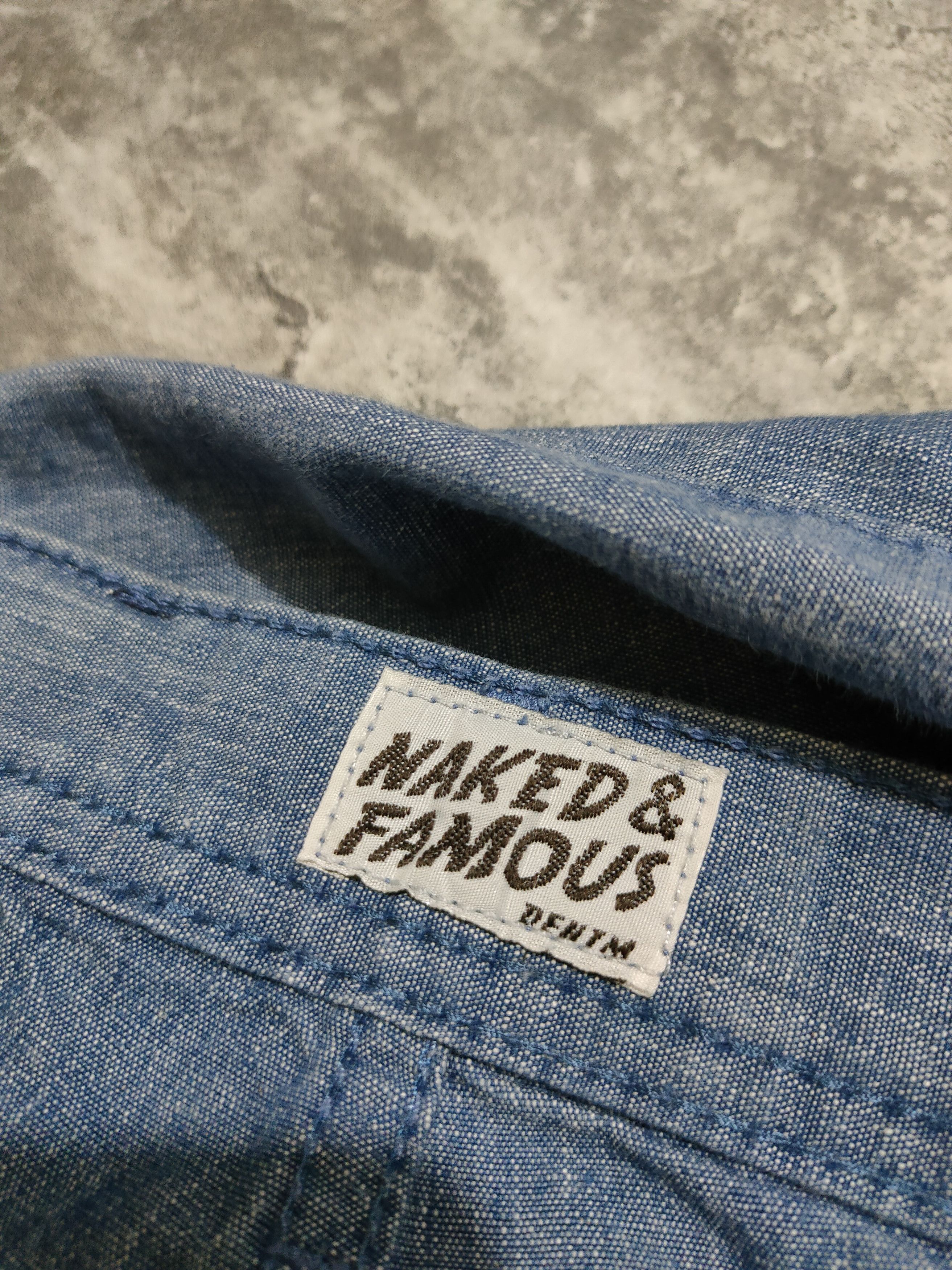 Naked & Famous Naked & Famous Selvedge Chambray denim Size US 31 - 9 Thumbnail