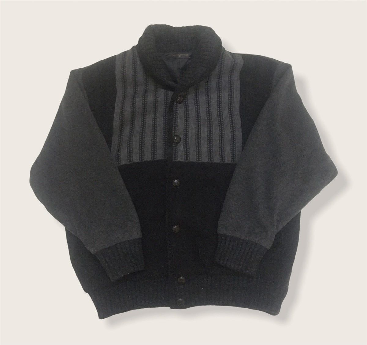 Designer × Valentino Rudolf Valentino Wool Knit Sweater Size US L / EU 52-54 / 3 - 1 Thumbnail
