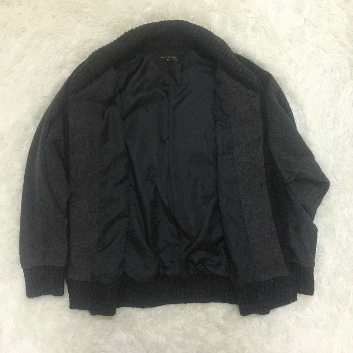 Designer × Valentino Rudolf Valentino Wool Knit Sweater Size US L / EU 52-54 / 3 - 7 Thumbnail