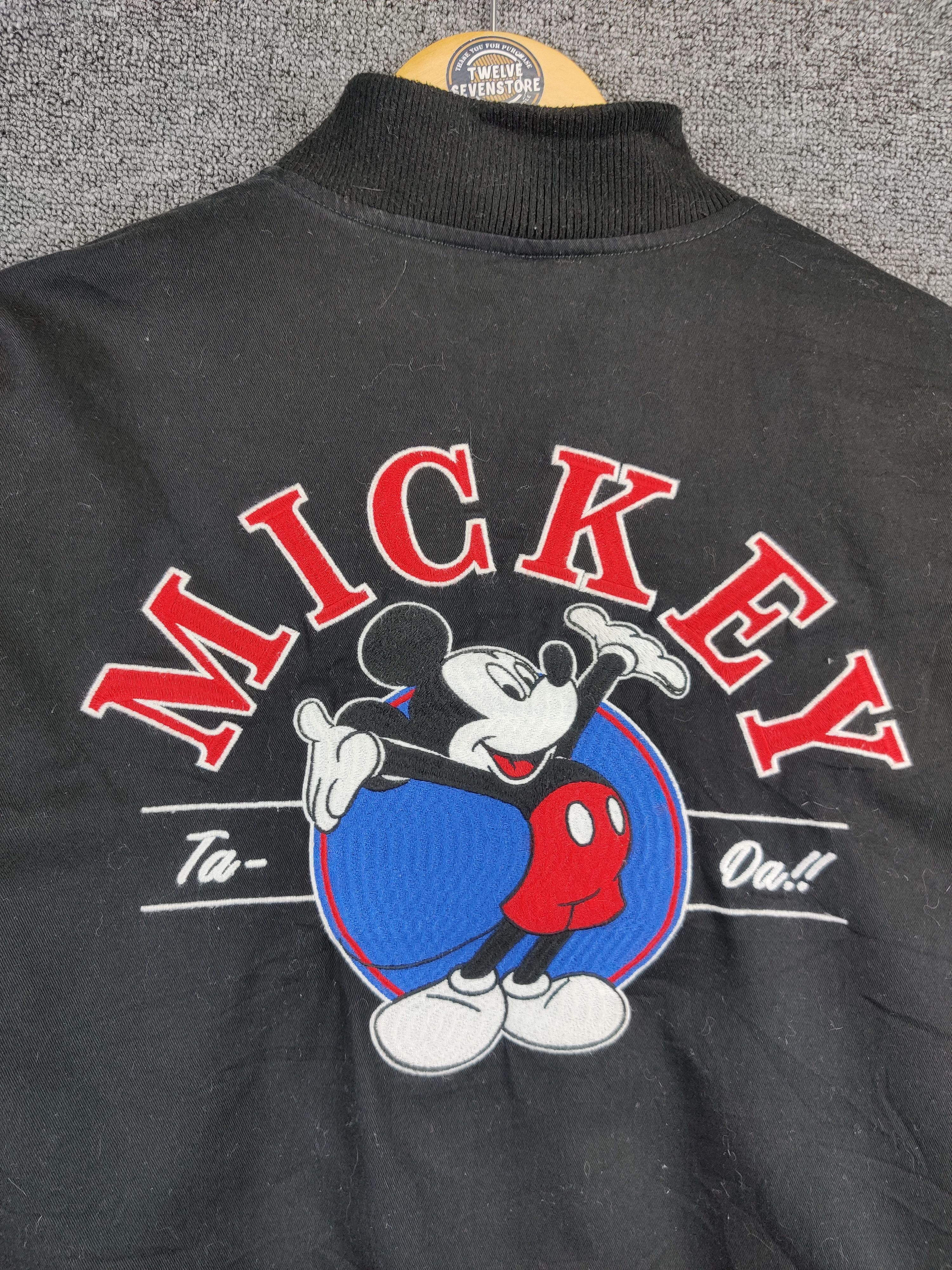 Mickey Mouse Vintage Disney Mickey Mouse Rodeo Crowns Bomber Jacket Size US M / EU 48-50 / 2 - 3 Thumbnail