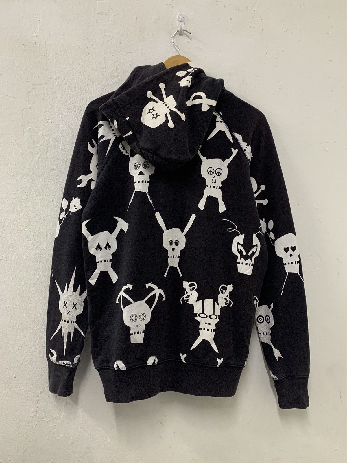 Futura × Streetwear × Stussy Stussy Futura Zipper Hoodie