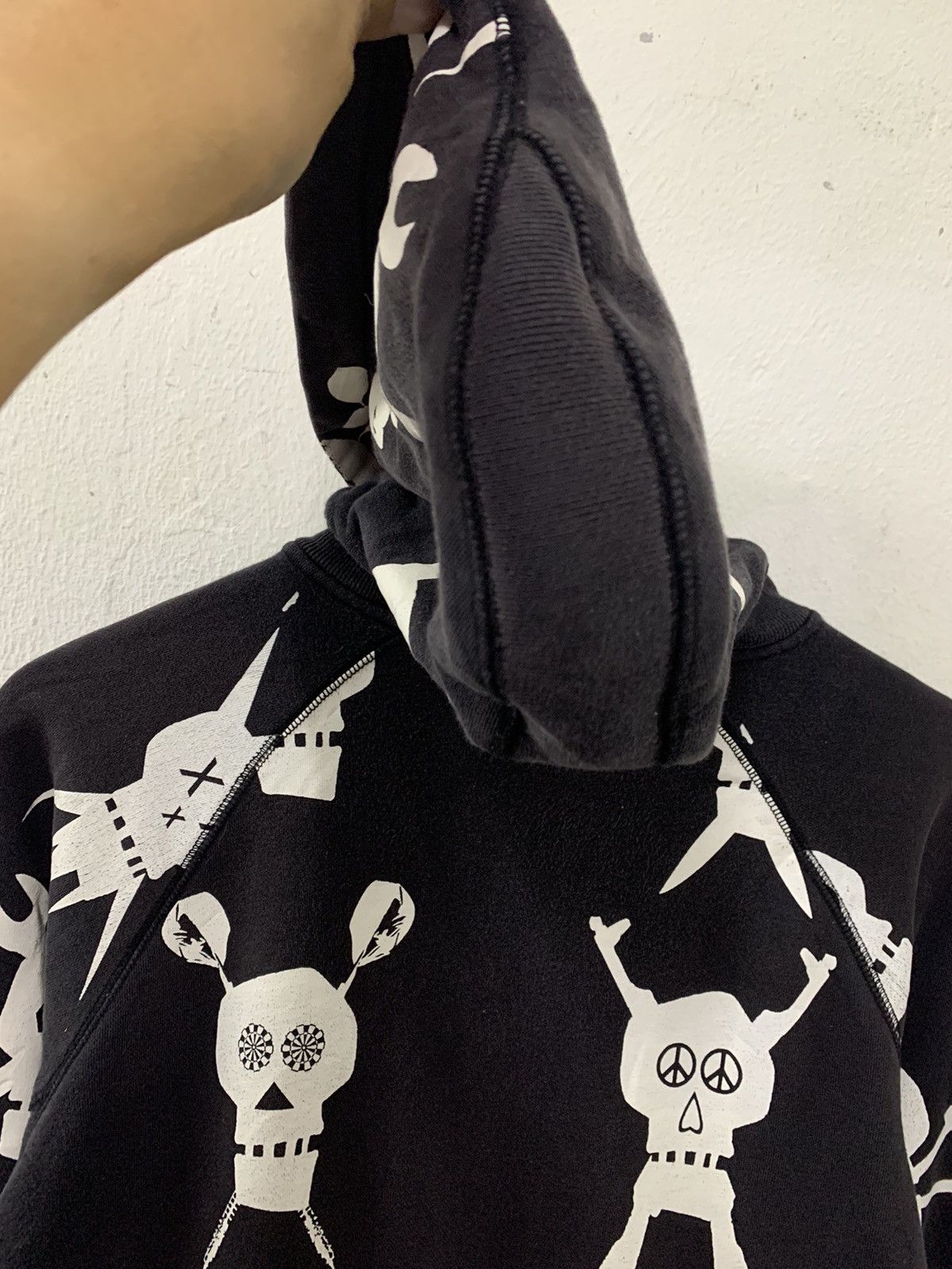 Stussy Stussy Futura Zipper Hoodie Distressed Size US M / EU 48-50 / 2 - 3 Thumbnail