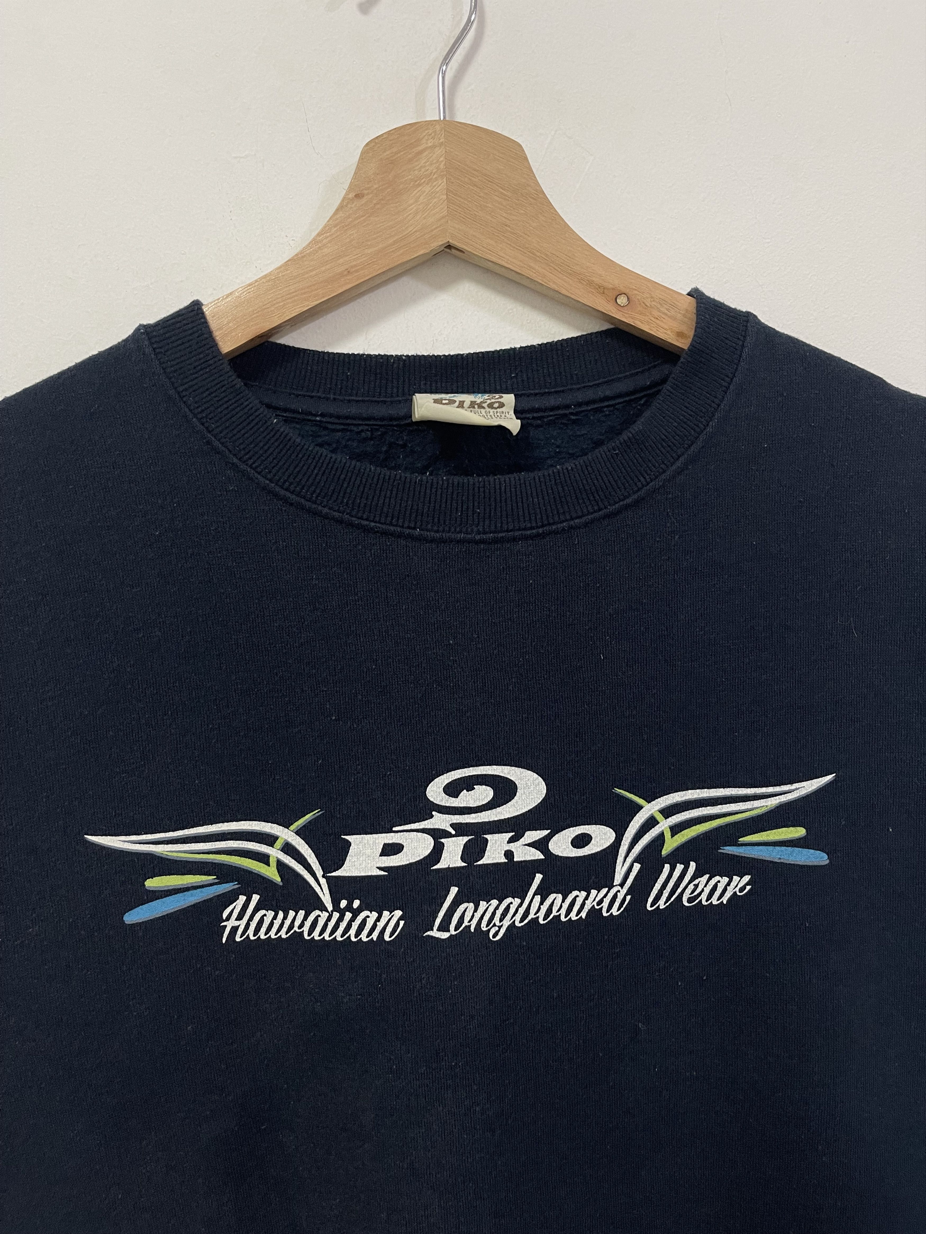 Japanese Brand × Vintage Vintage Piko Hawaiian Longboard Wear Big Logo Sweatshirt Size US S / EU 44-46 / 1 - 10 Thumbnail