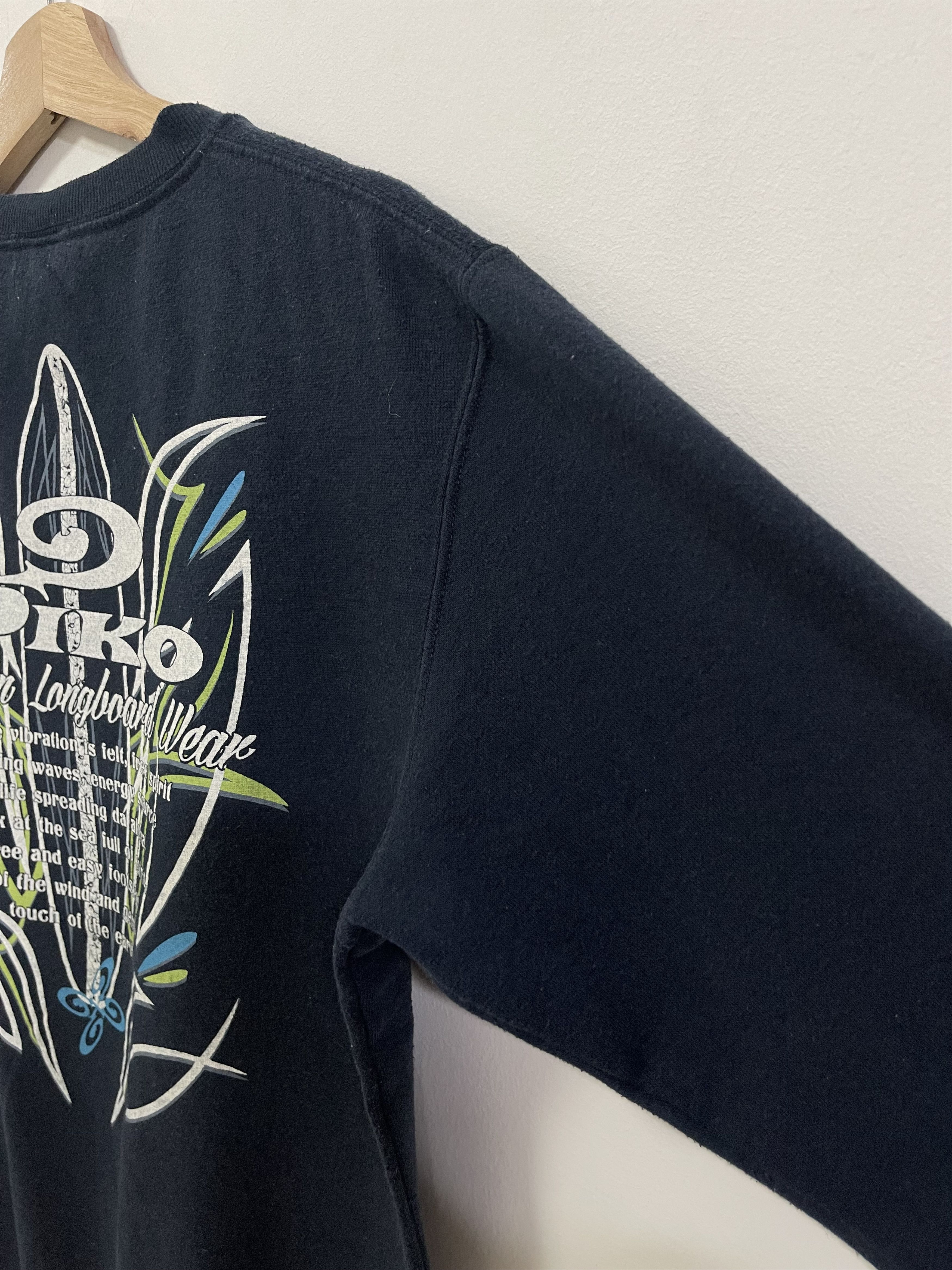 Japanese Brand × Vintage Vintage Piko Hawaiian Longboard Wear Big Logo Sweatshirt Size US S / EU 44-46 / 1 - 6 Thumbnail